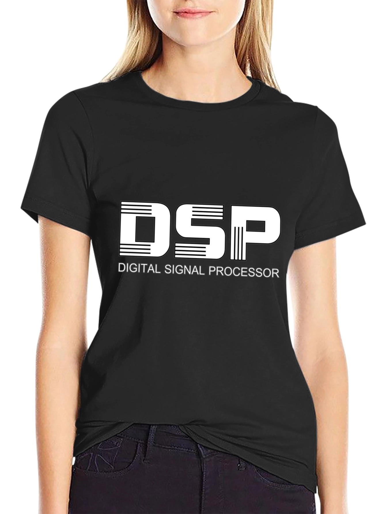 DSP Digital Signal Processor T-Shirt - Black