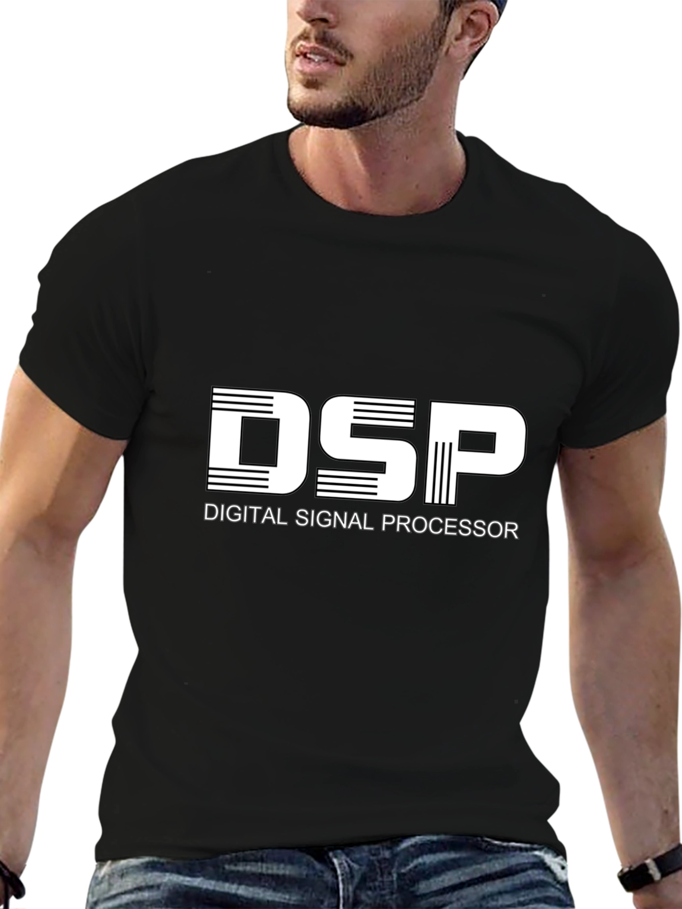 DSP Digital Signal Processor T-Shirt - Black