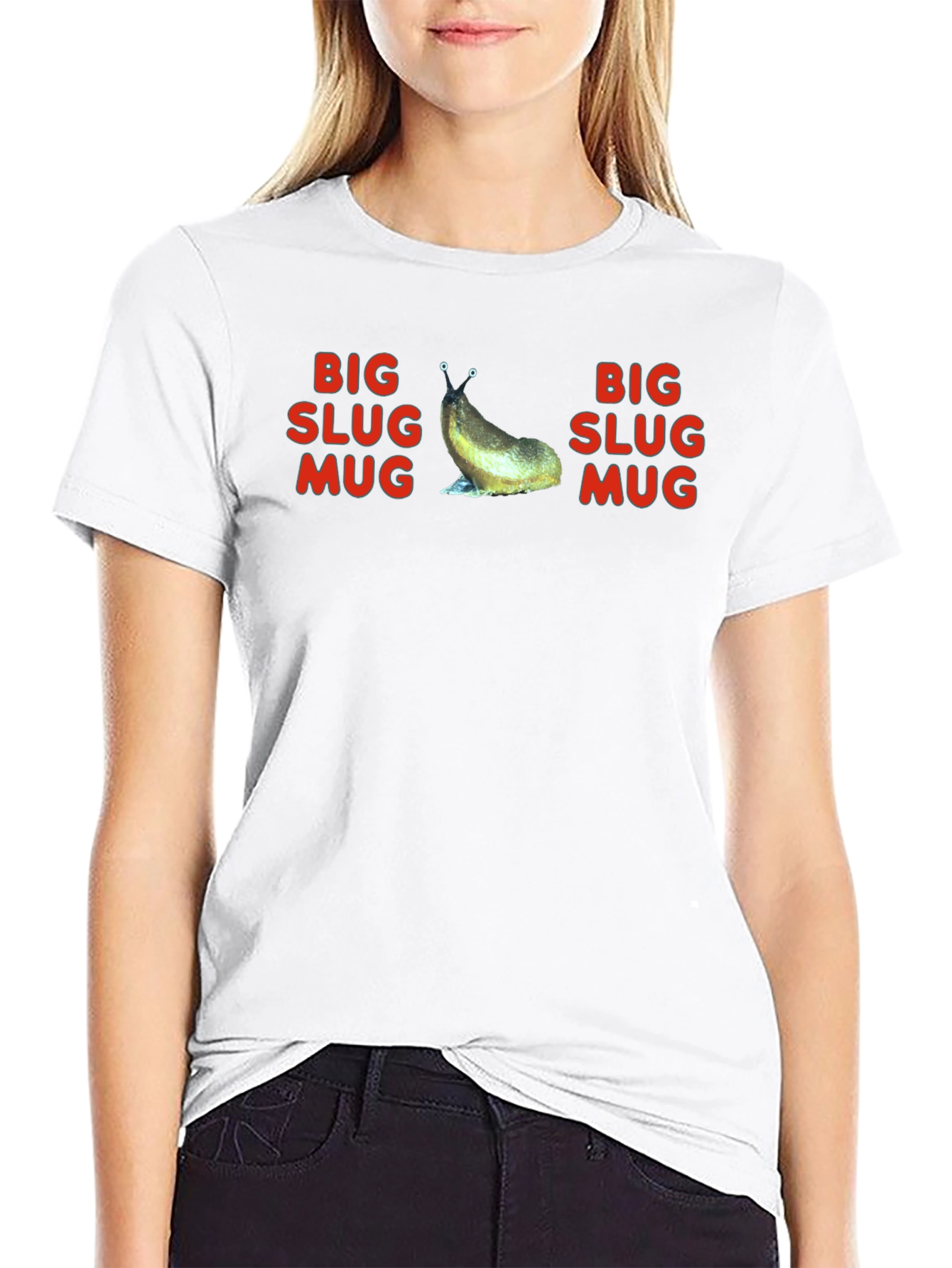 Big Slug Mug T-Shirt - Funny Graphic Tee