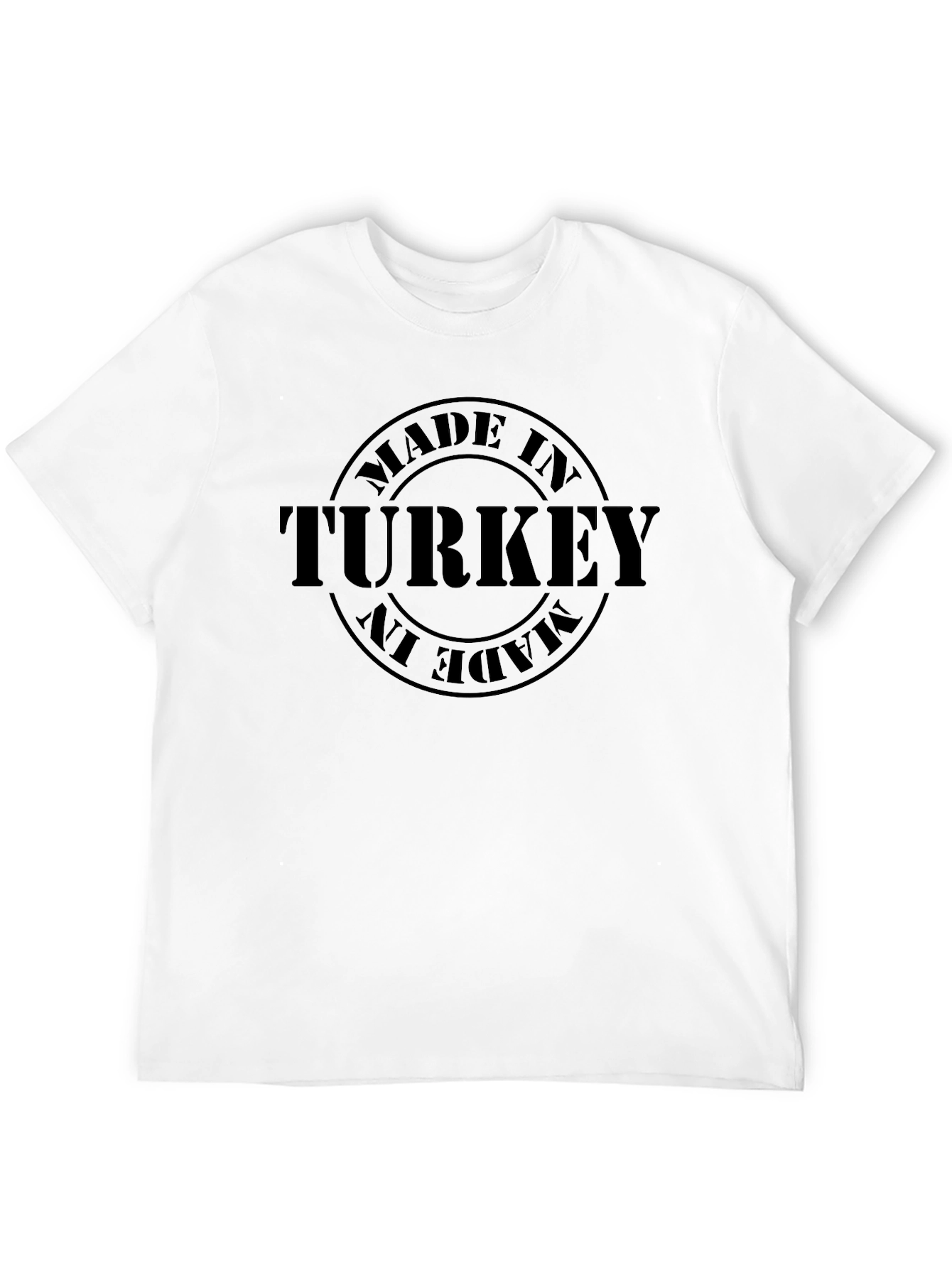 Made in Turkey Graphic T-Shirt - Unisex Cotton Tee