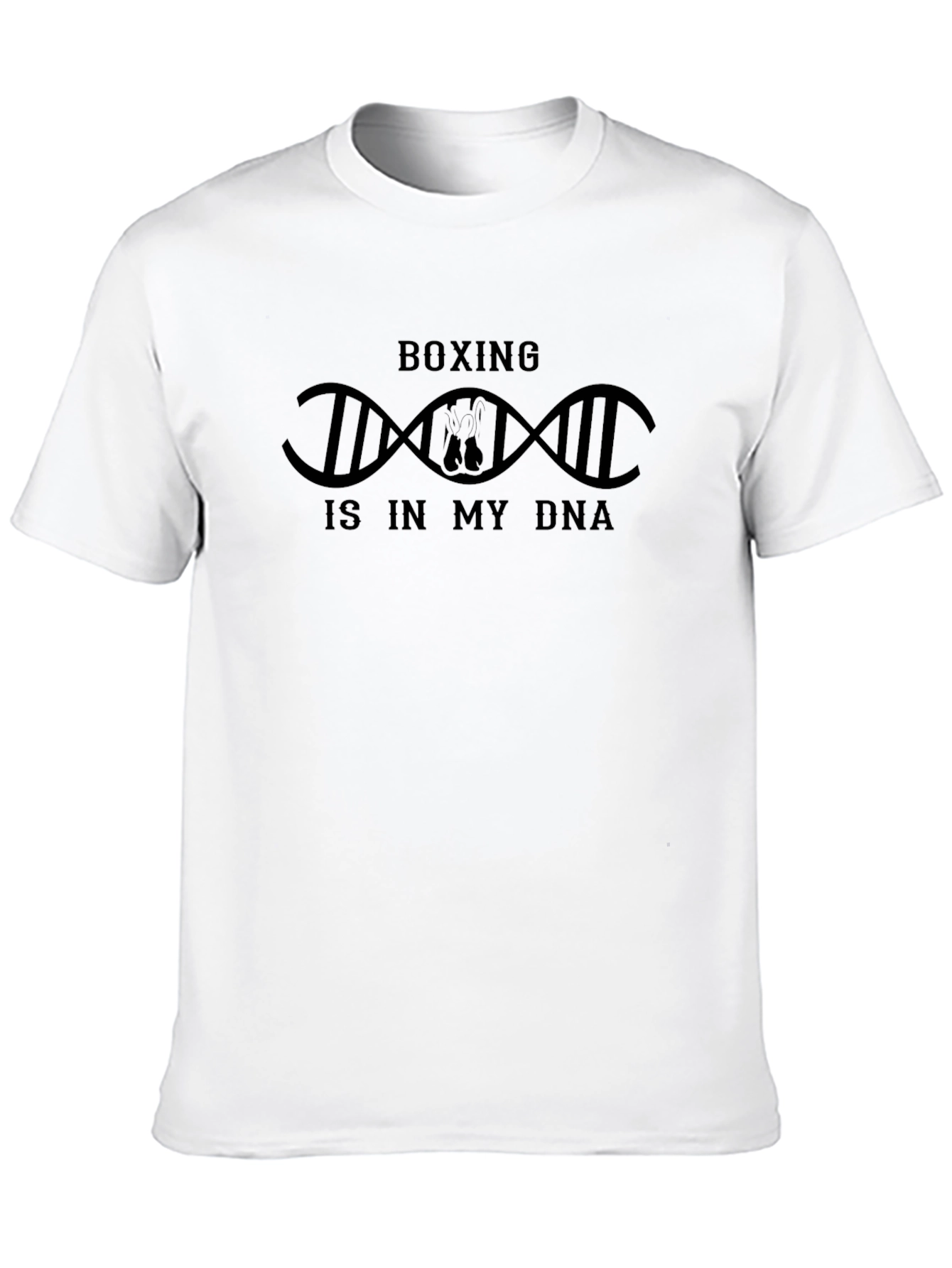 Boxing DNA Graphic Tee - Black