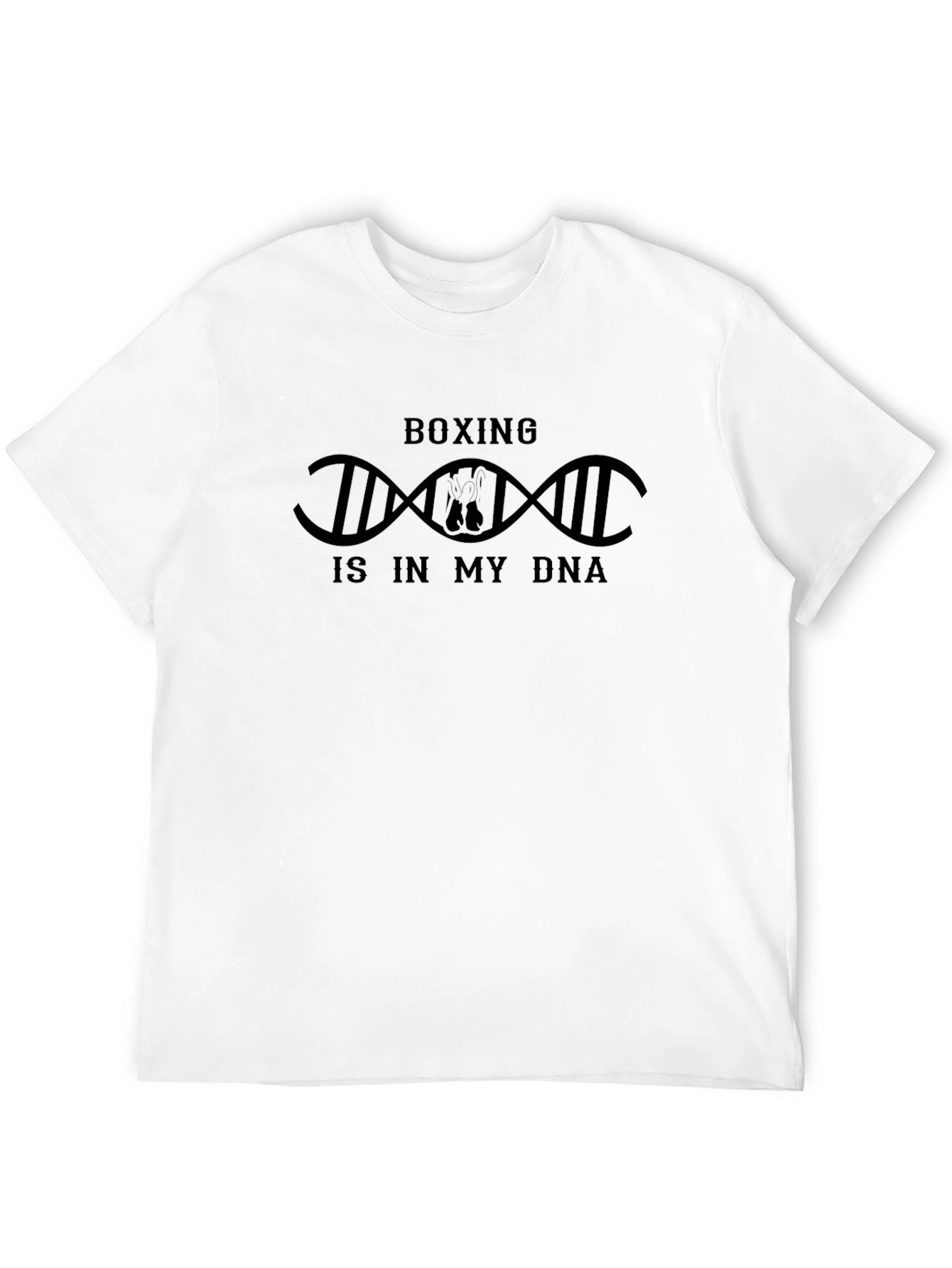 Boxing DNA Graphic Tee - Black
