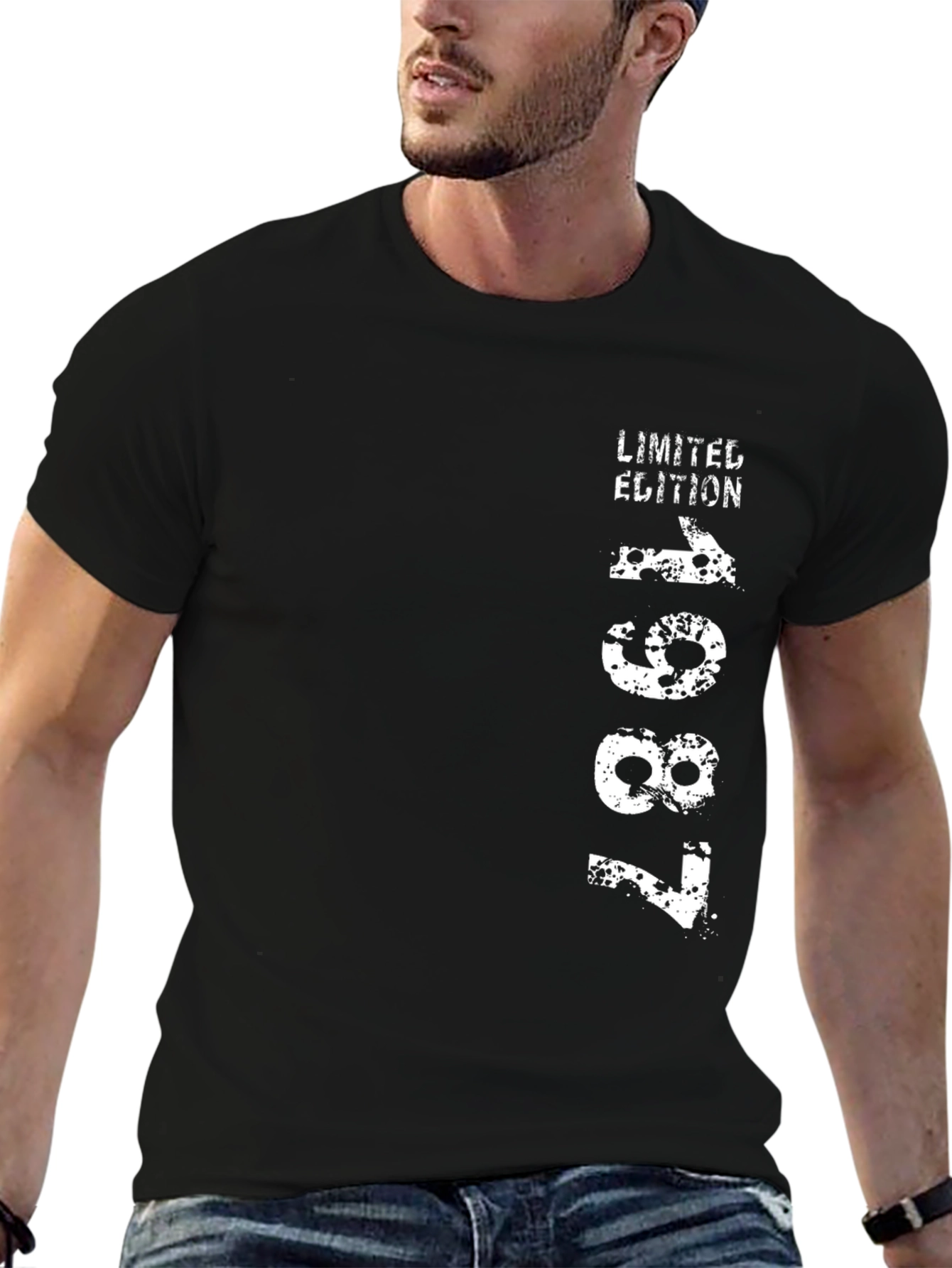Limited Edition 1987 Graphic Tee - Black