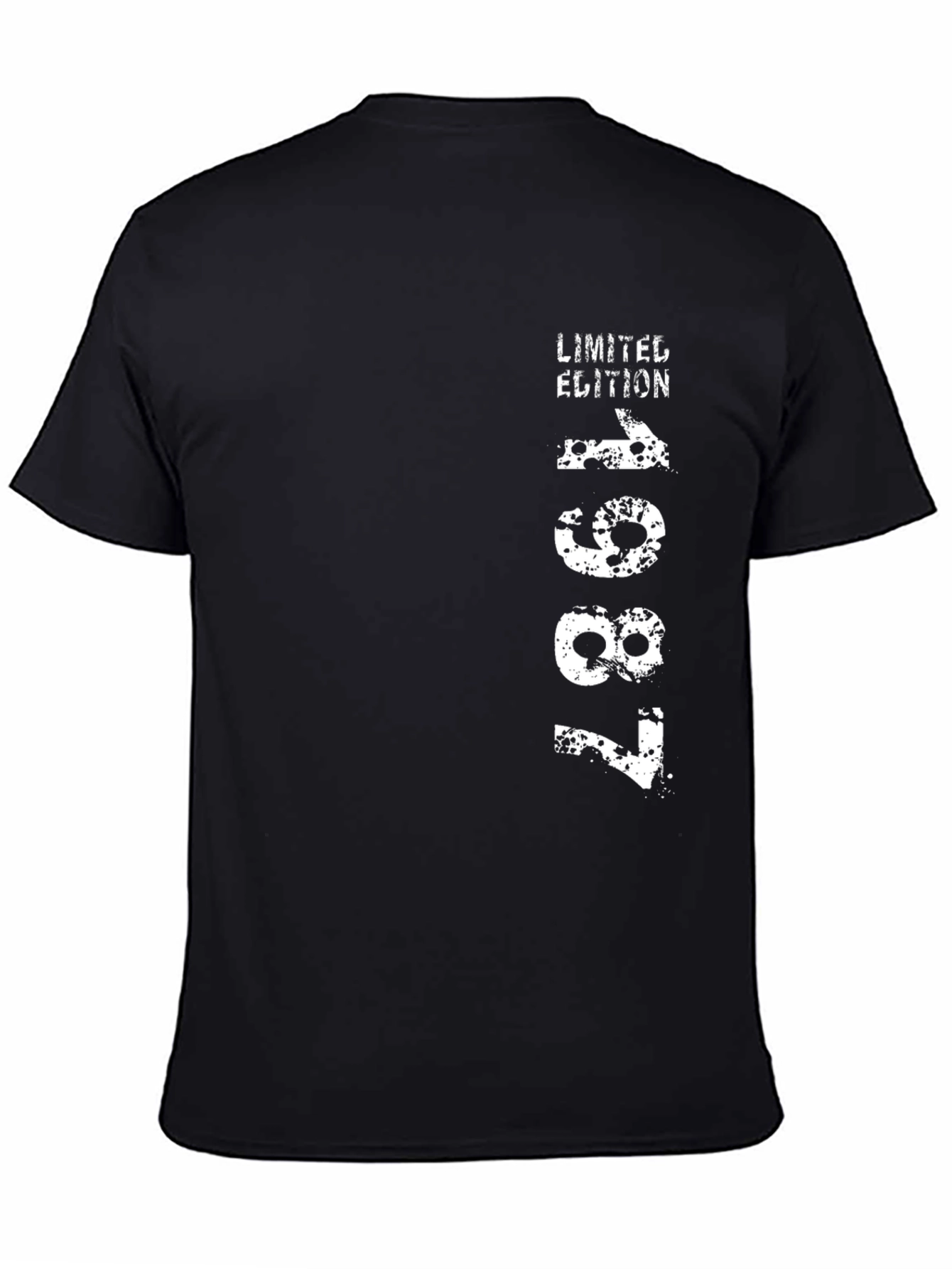 Limited Edition 1987 Graphic Tee - Black