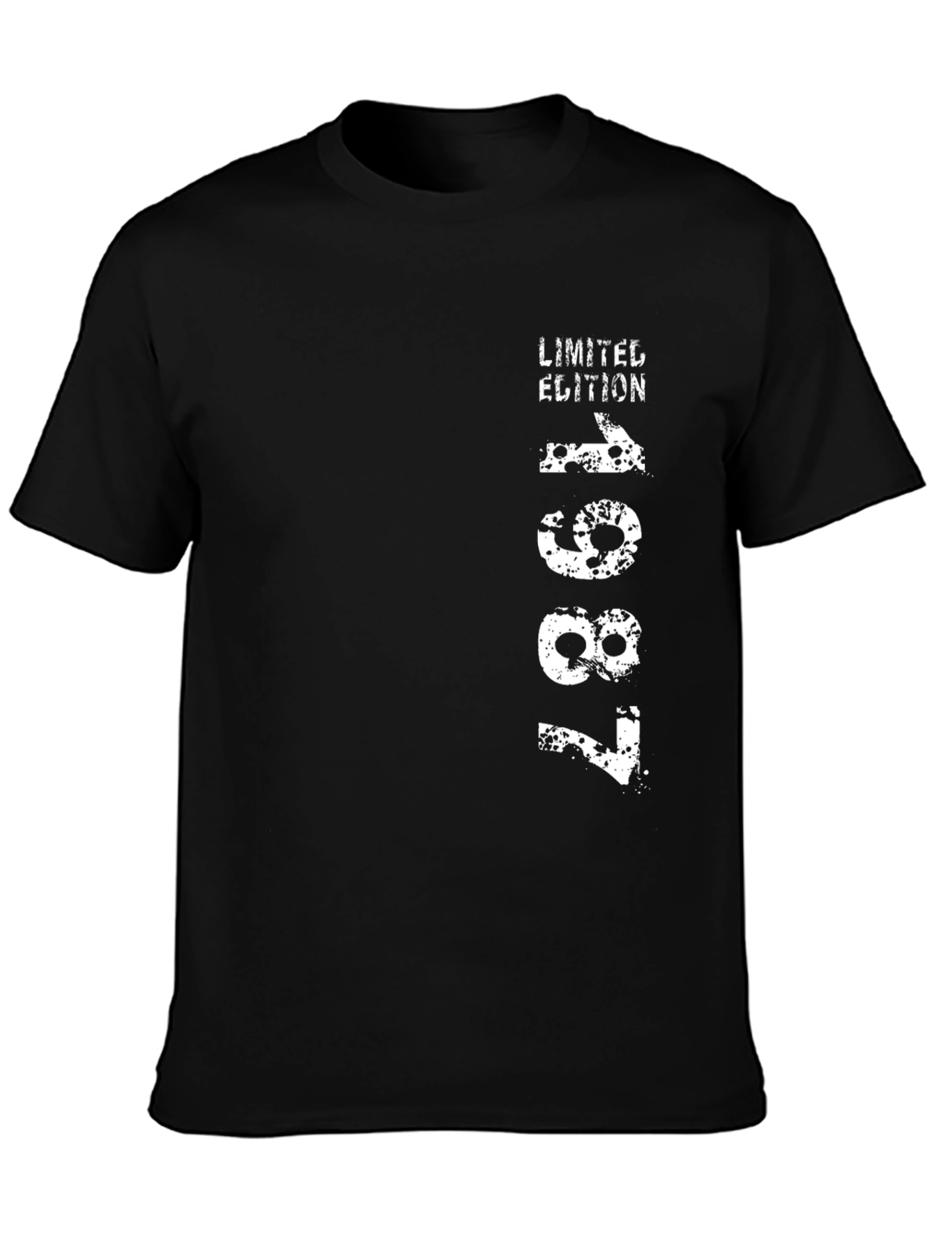 Limited Edition 1987 Graphic Tee - Black