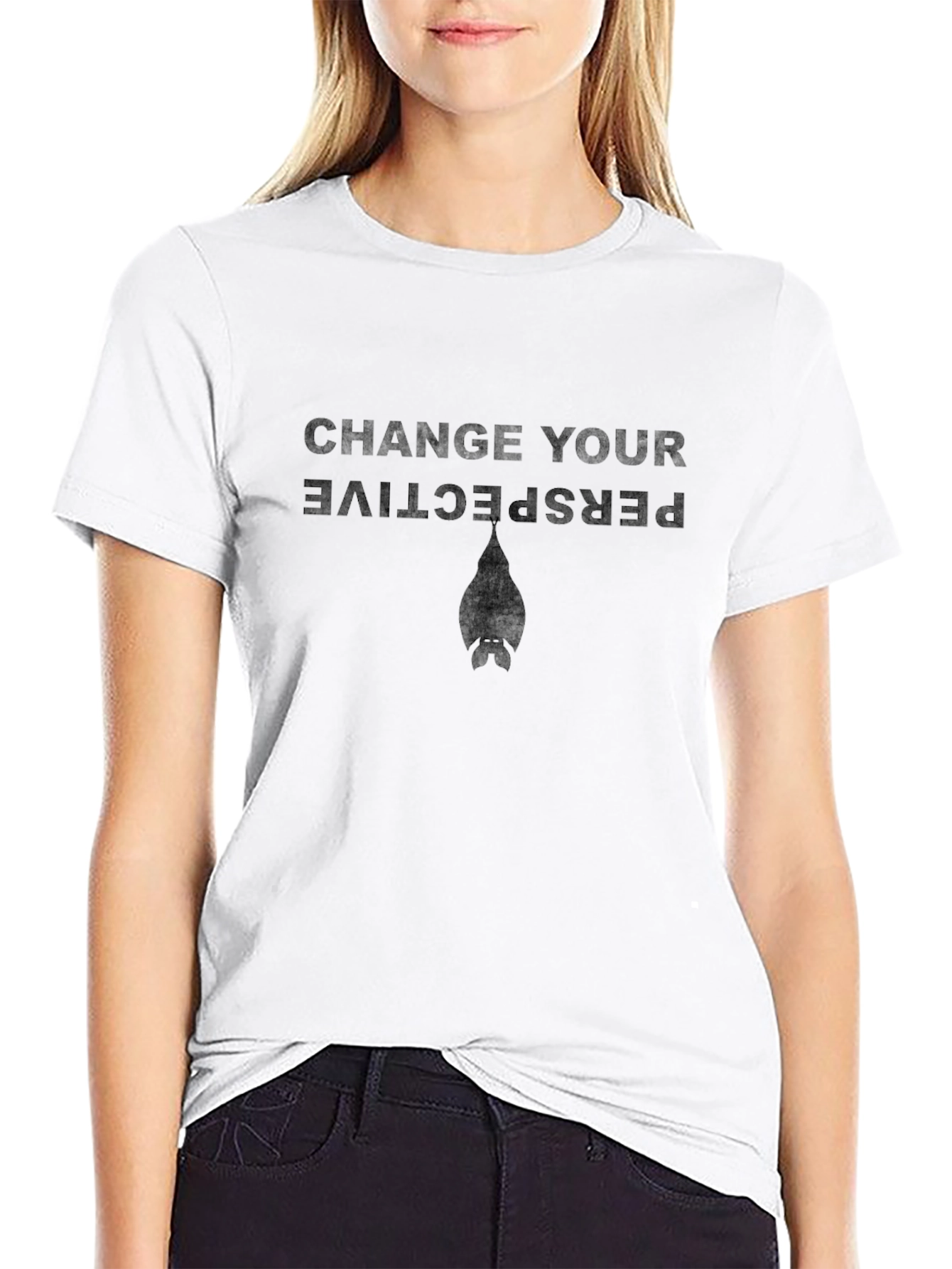Change Your Perspective Bat T-Shirt