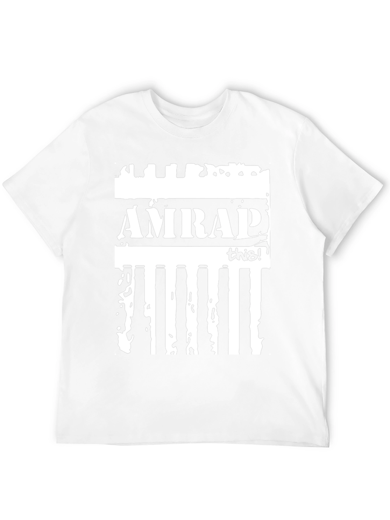 AMRAP This! Black Graphic Tee