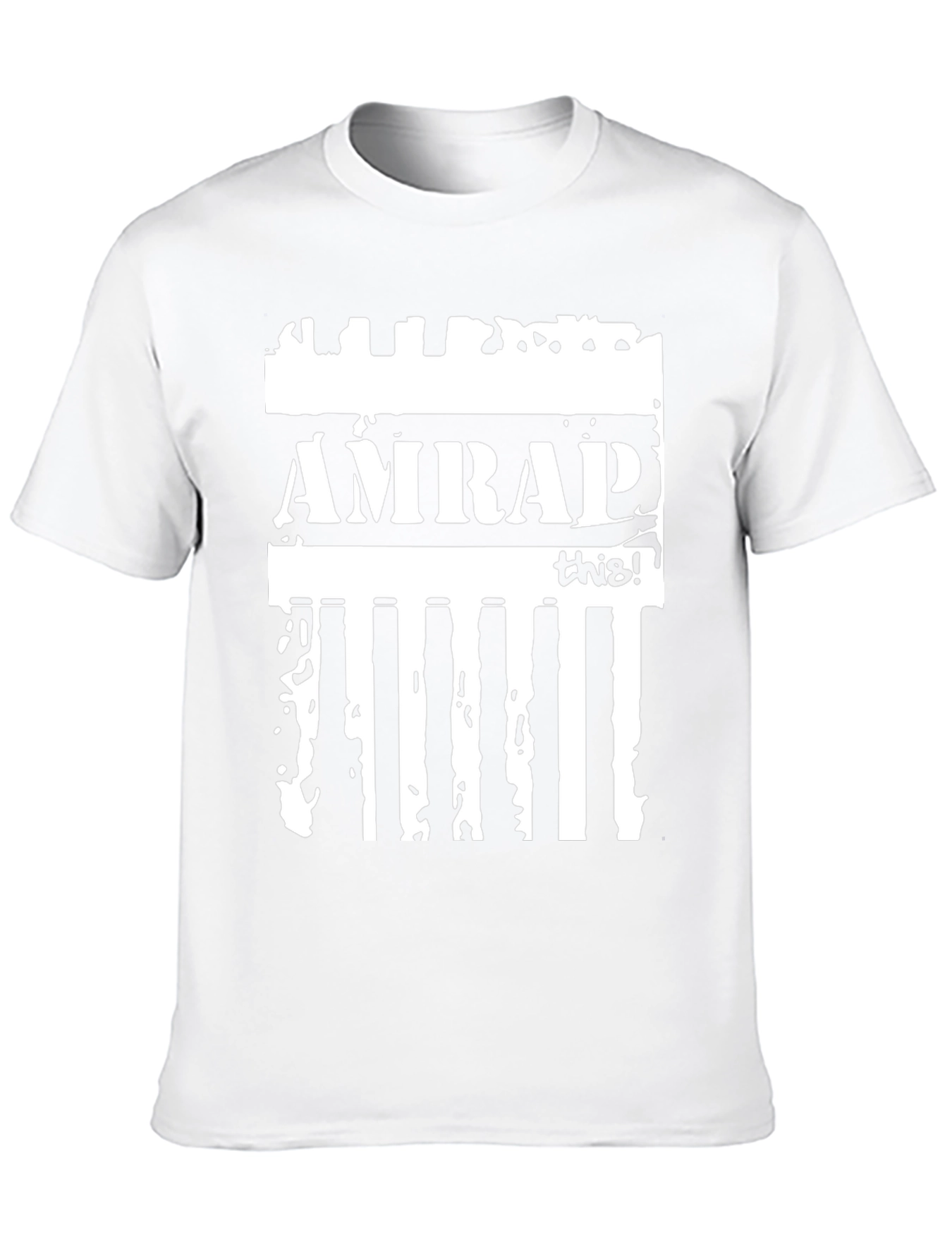 AMRAP This! Black Graphic Tee