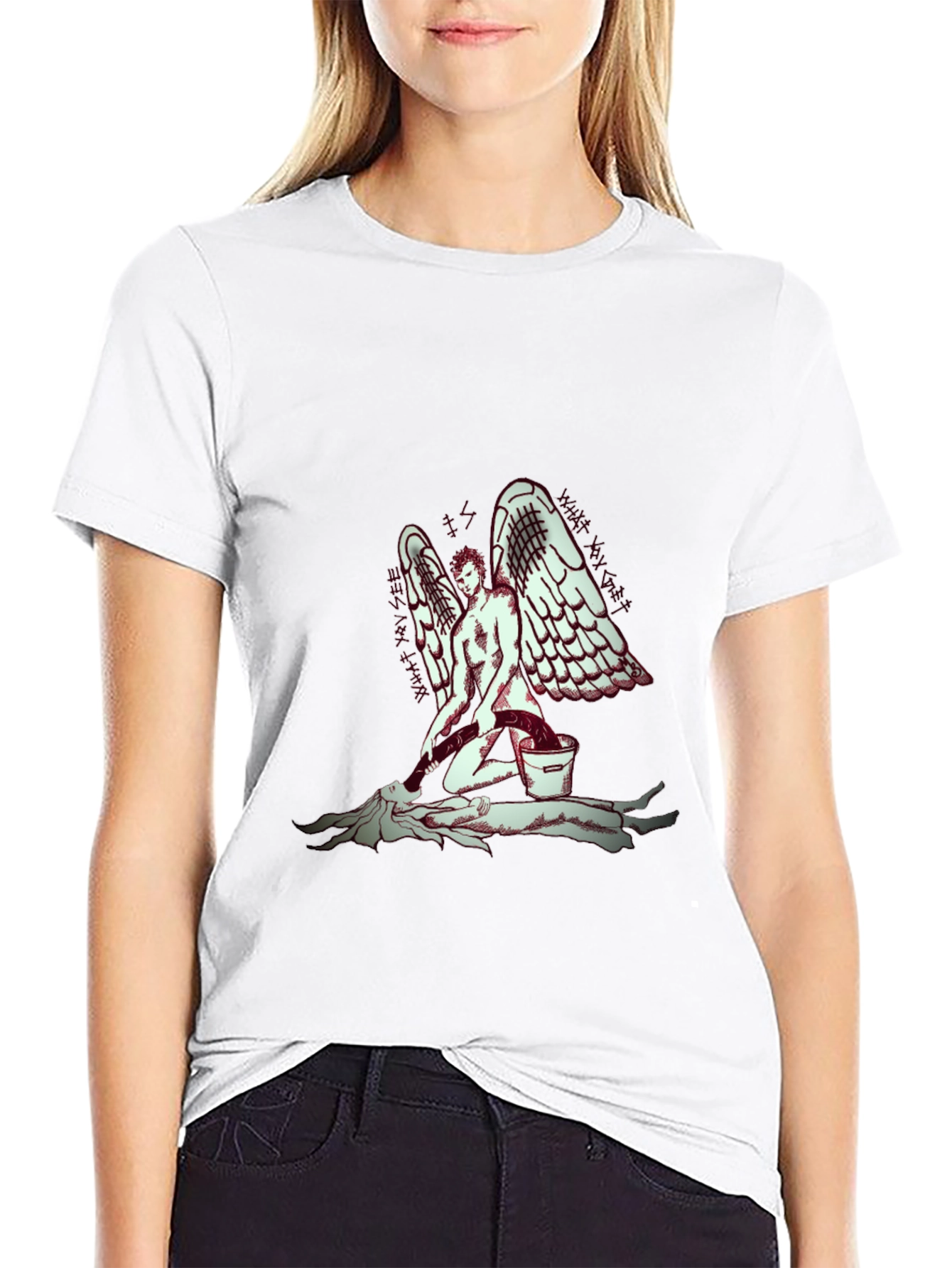 Angel Wings Graphic T-Shirt - Unique Design