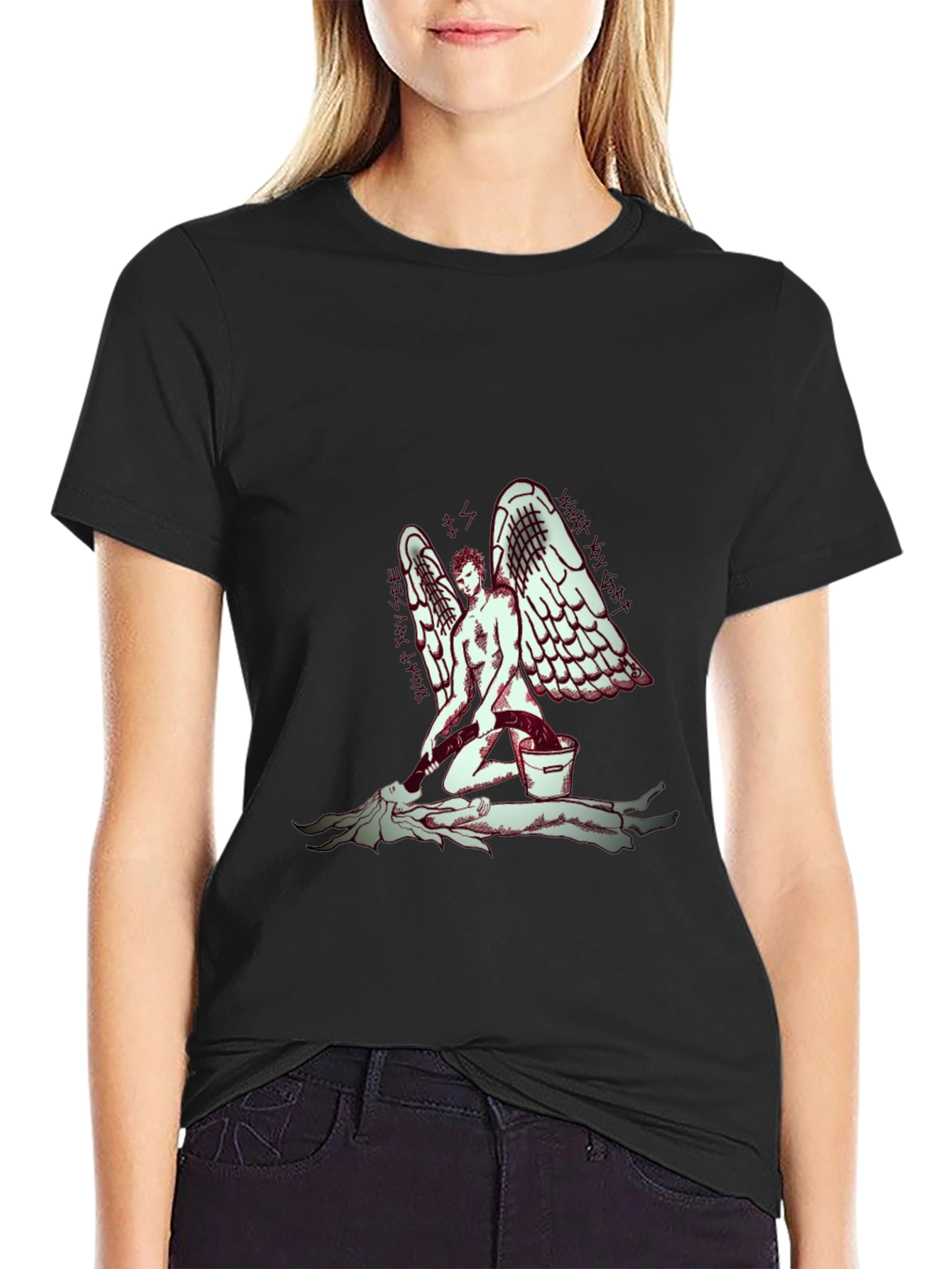 Angel Wings Graphic T-Shirt - Unique Design