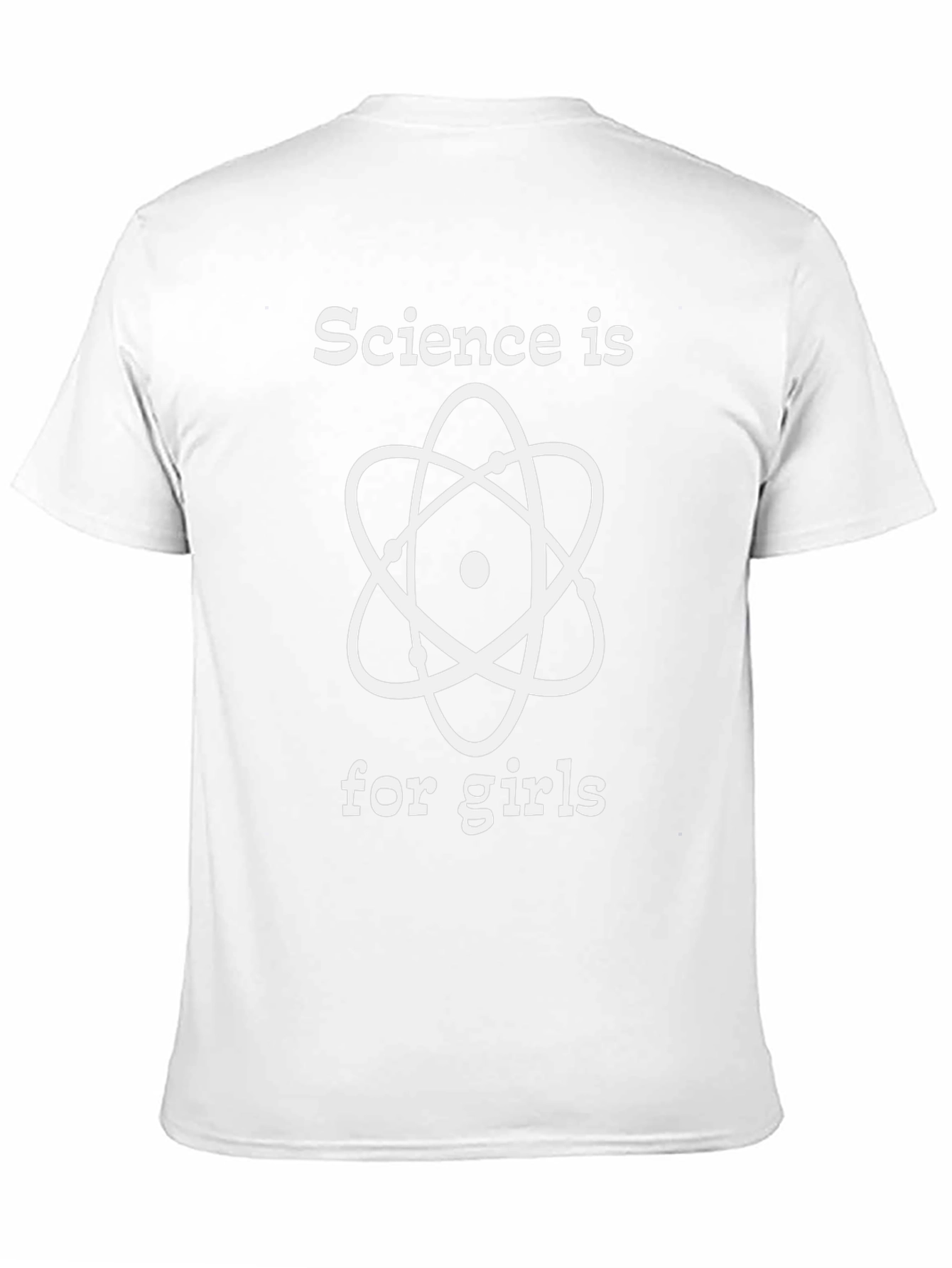 Science Is For Girls Graphic Tee