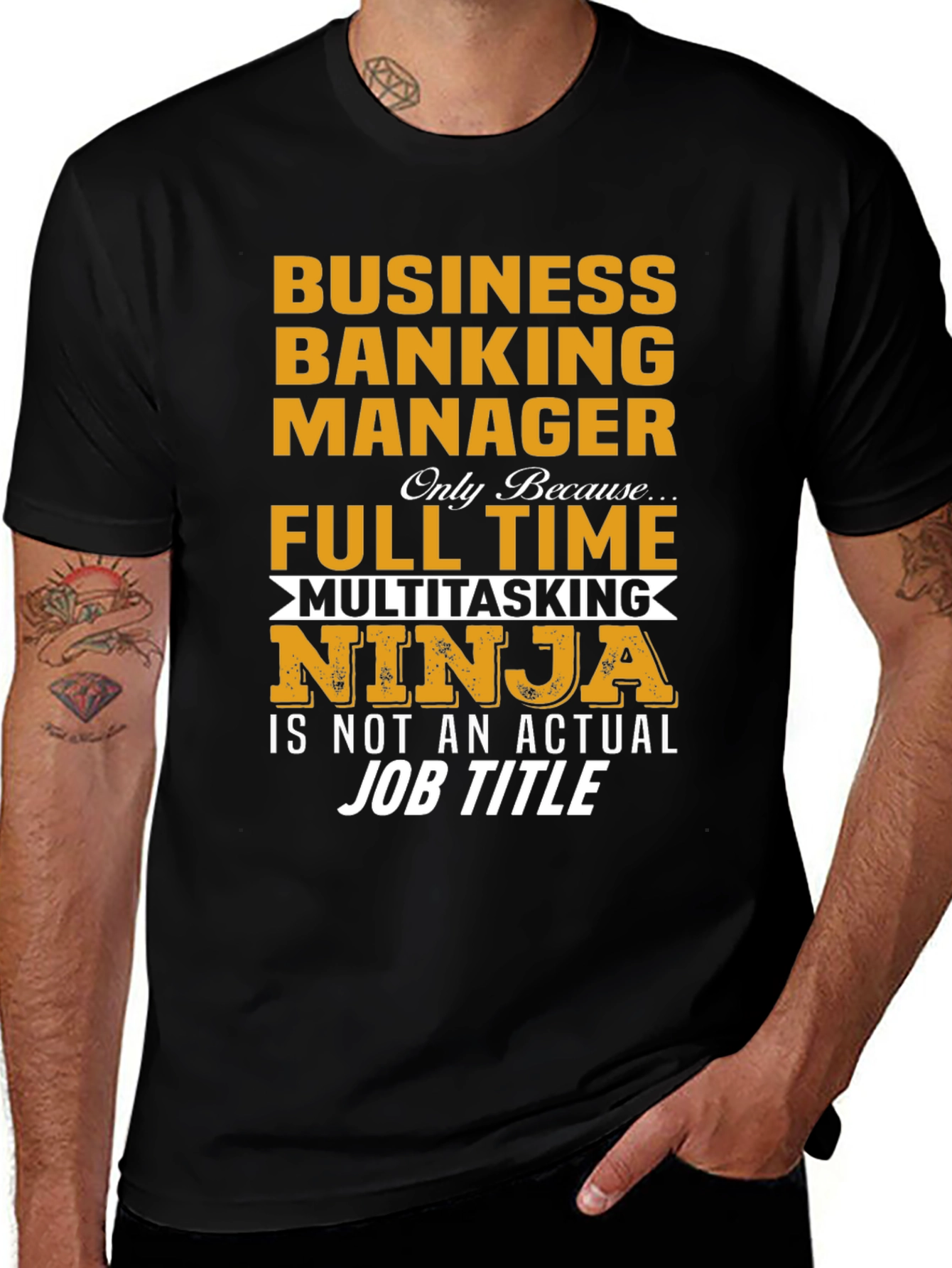 Business Banking Manager Ninja T-Shirt