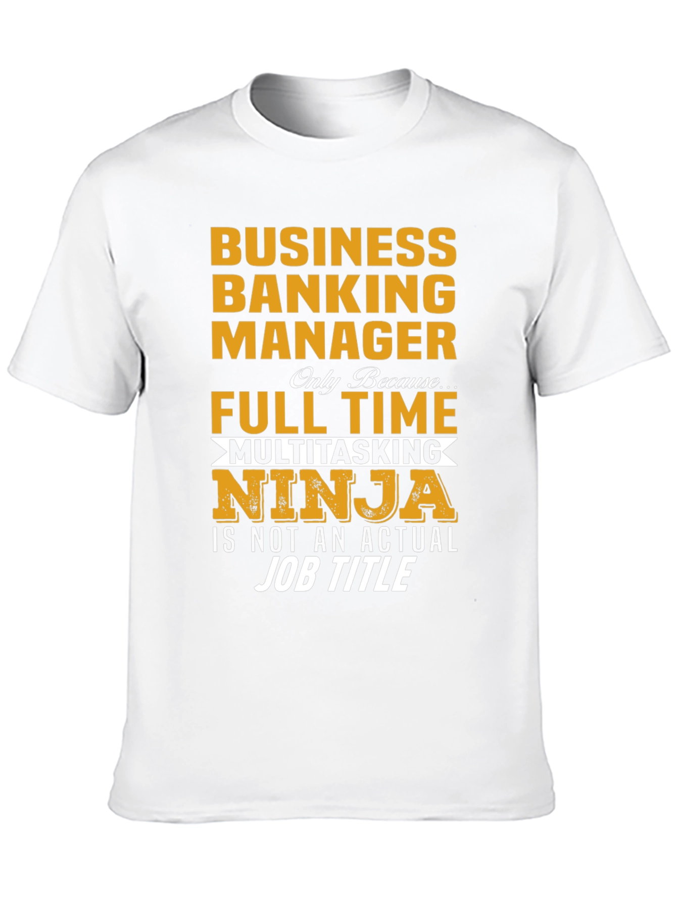 Business Banking Manager Ninja T-Shirt
