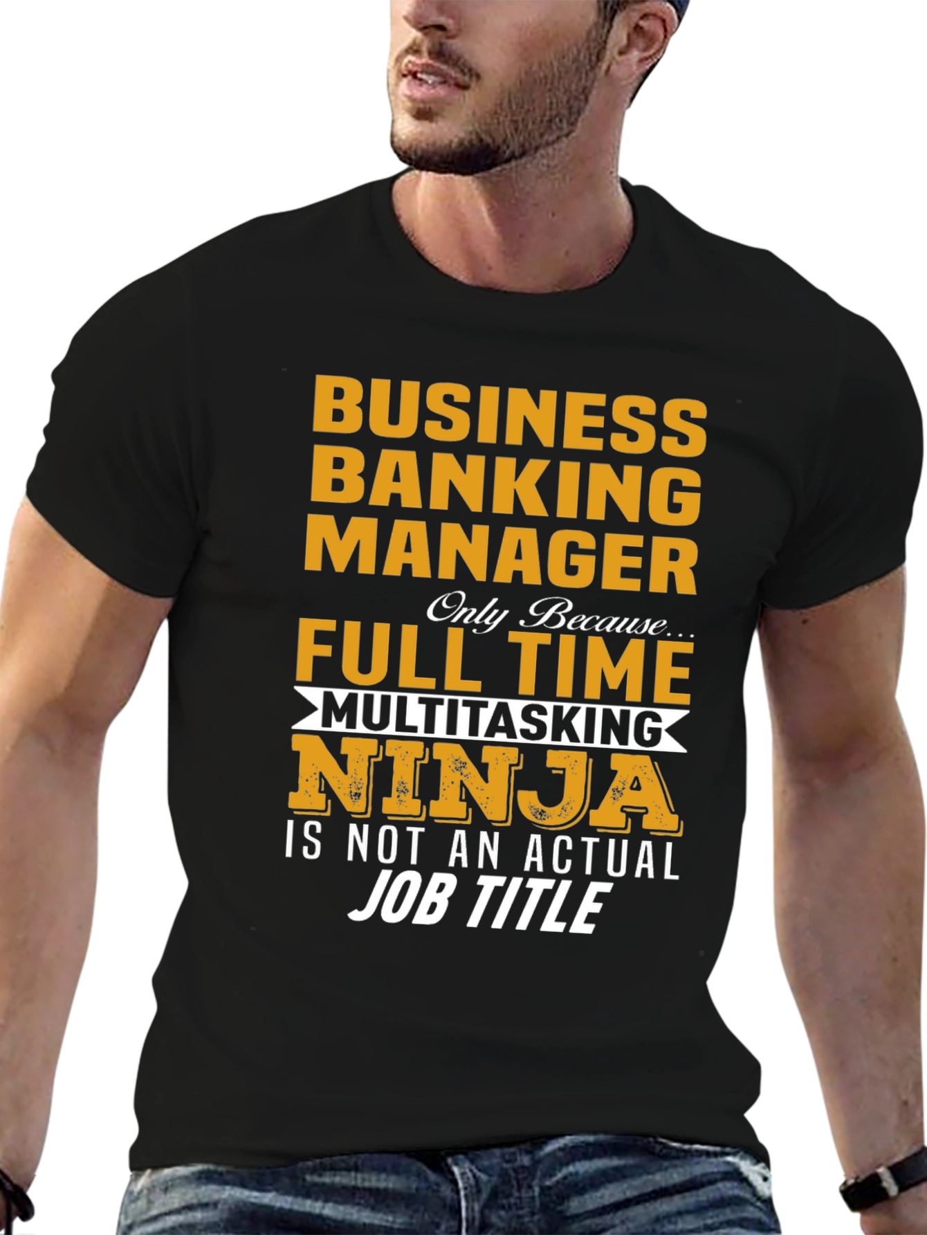 Business Banking Manager Ninja T-Shirt
