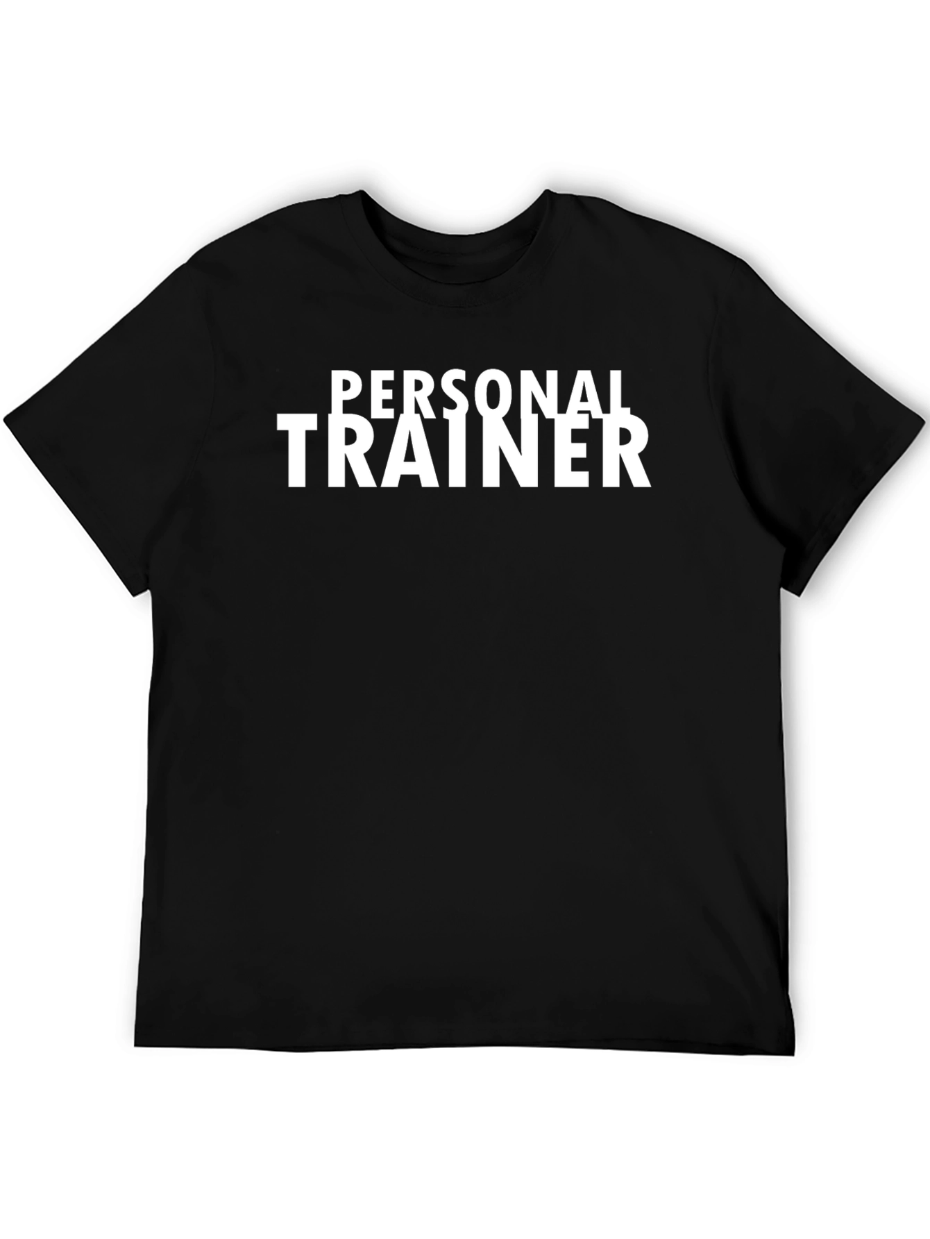 Personal Trainer Black T-Shirt - Fitness Apparel