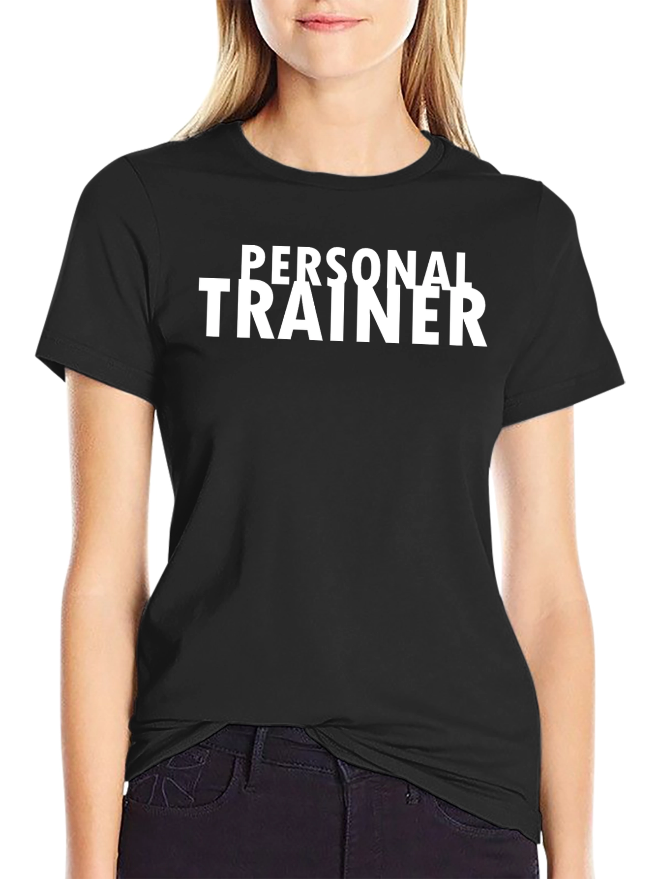 Personal Trainer Black T-Shirt - Fitness Apparel