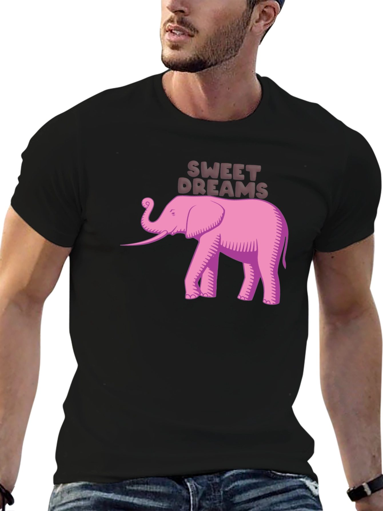 Sweet Dreams Elephant T-Shirt - Unique Design