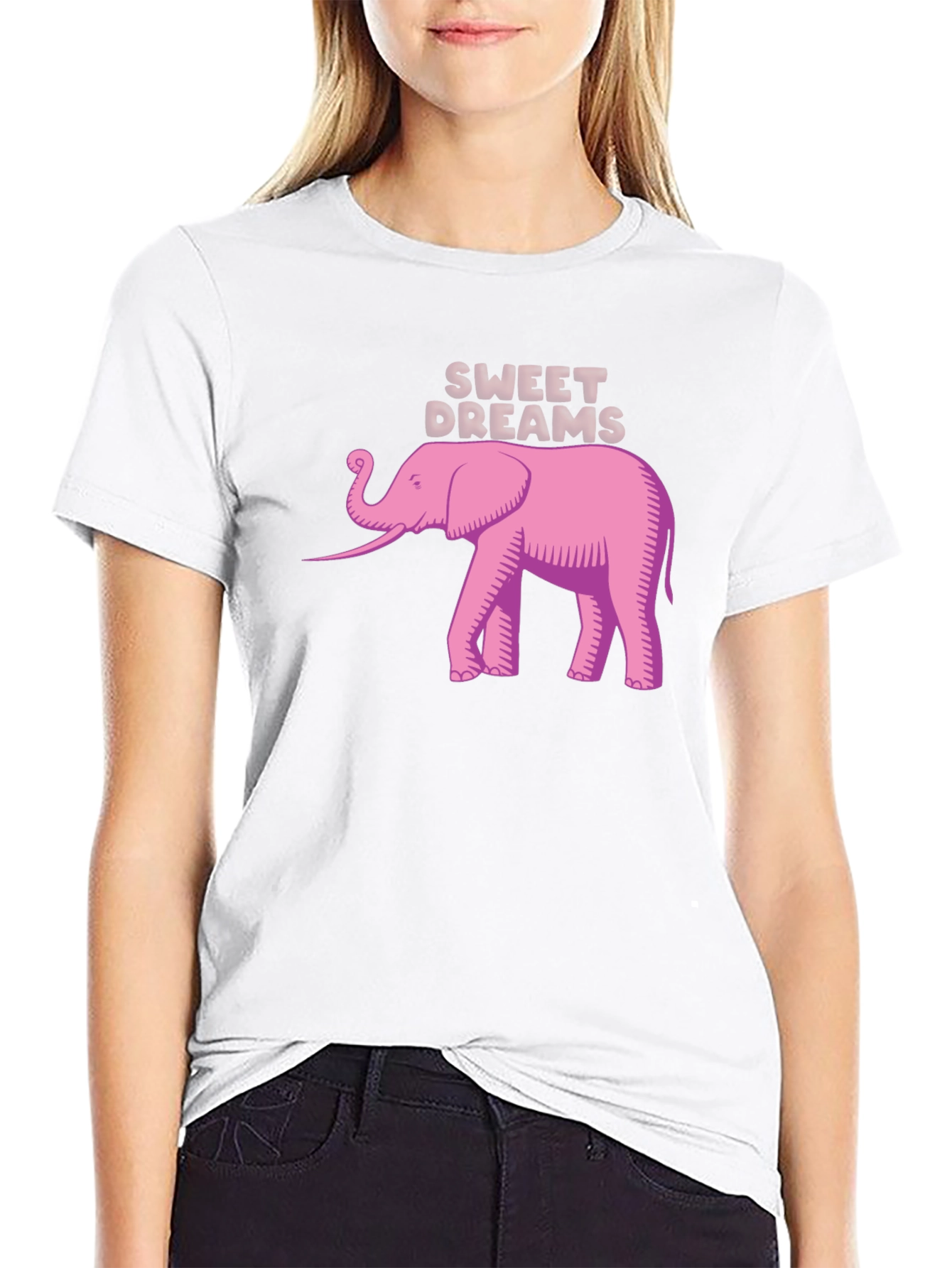 Sweet Dreams Elephant T-Shirt - Unique Design