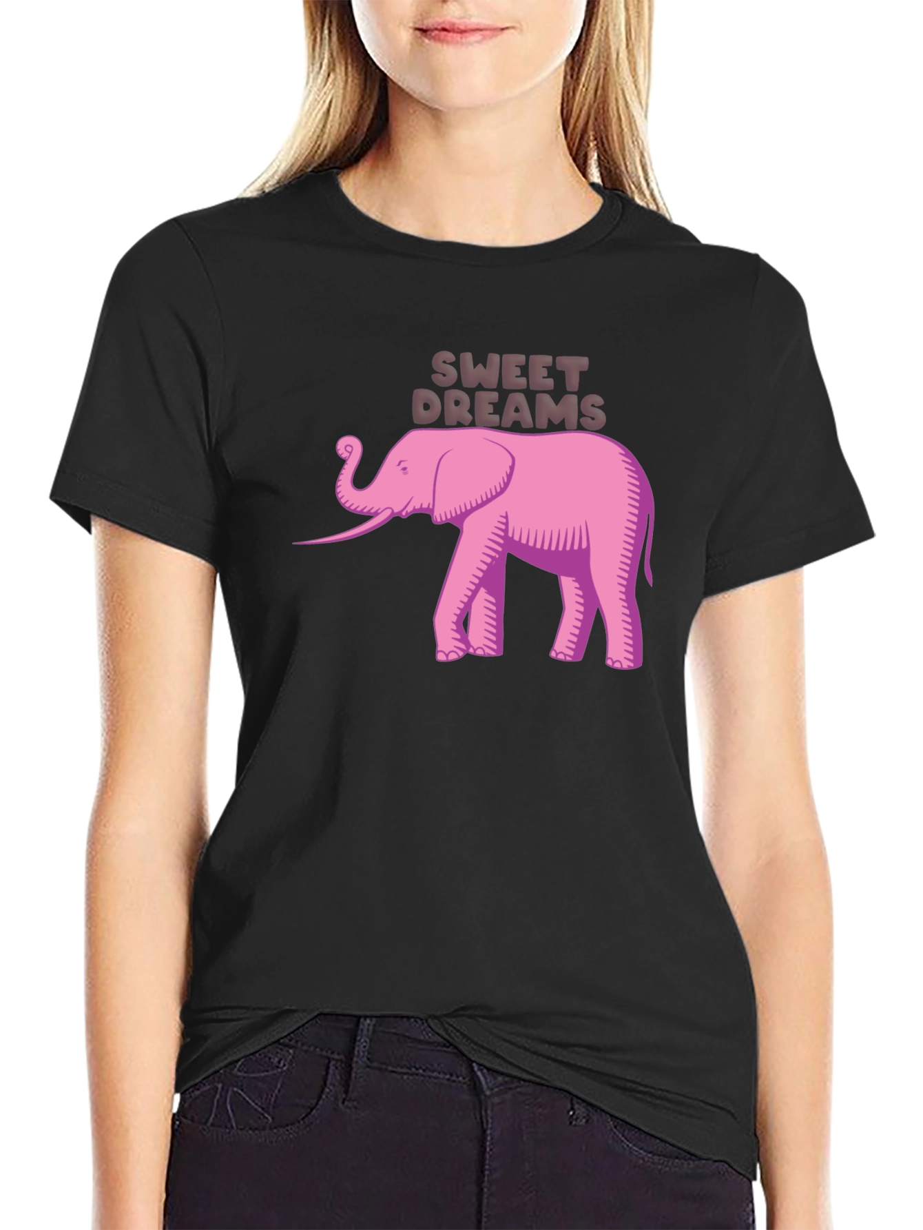 Sweet Dreams Elephant T-Shirt - Unique Design