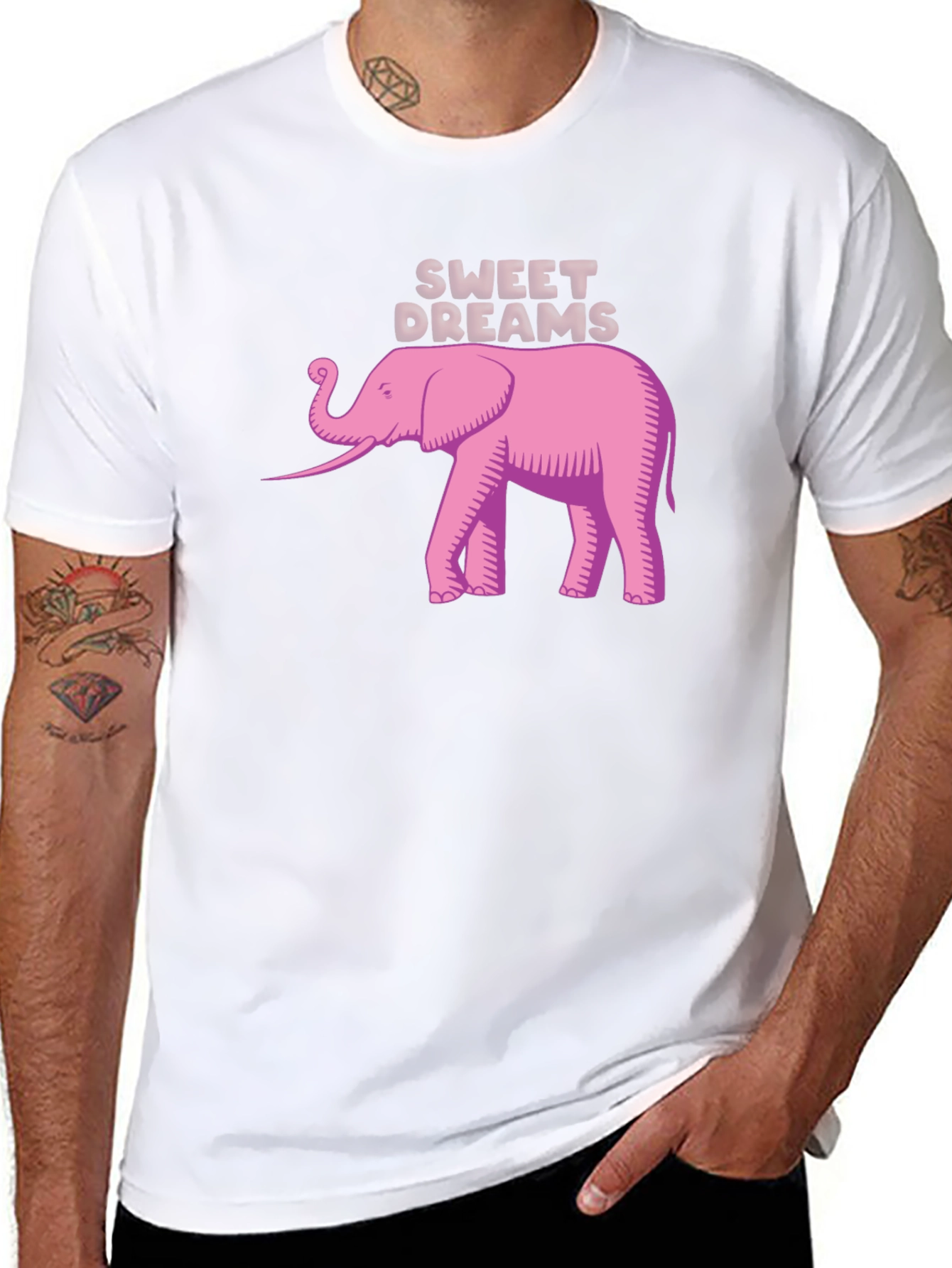 Sweet Dreams Elephant T-Shirt - Unique Design