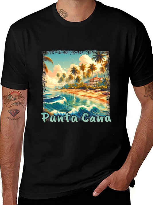 Punta Cana Beach Graphic T-Shirt