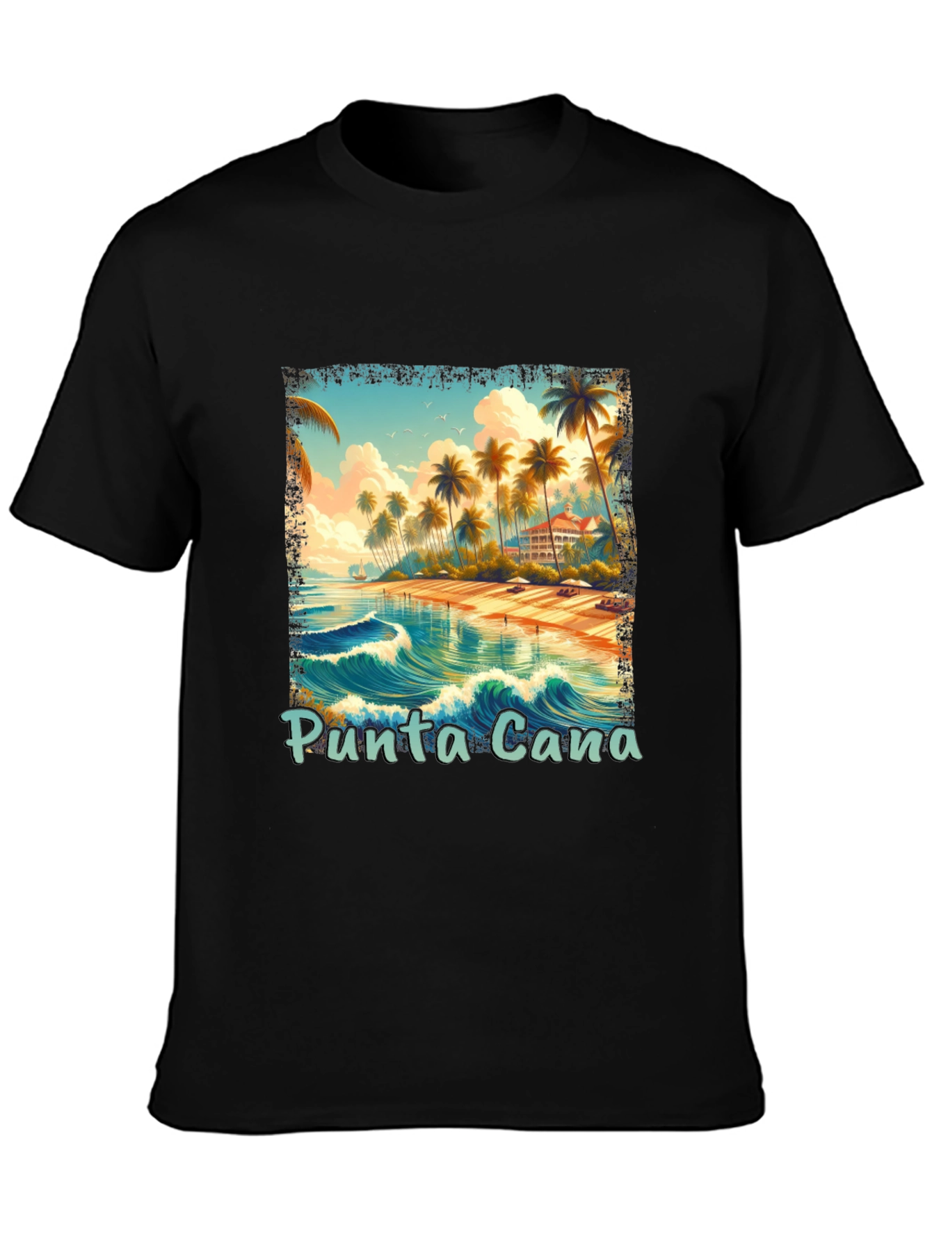 Punta Cana Beach Graphic T-Shirt