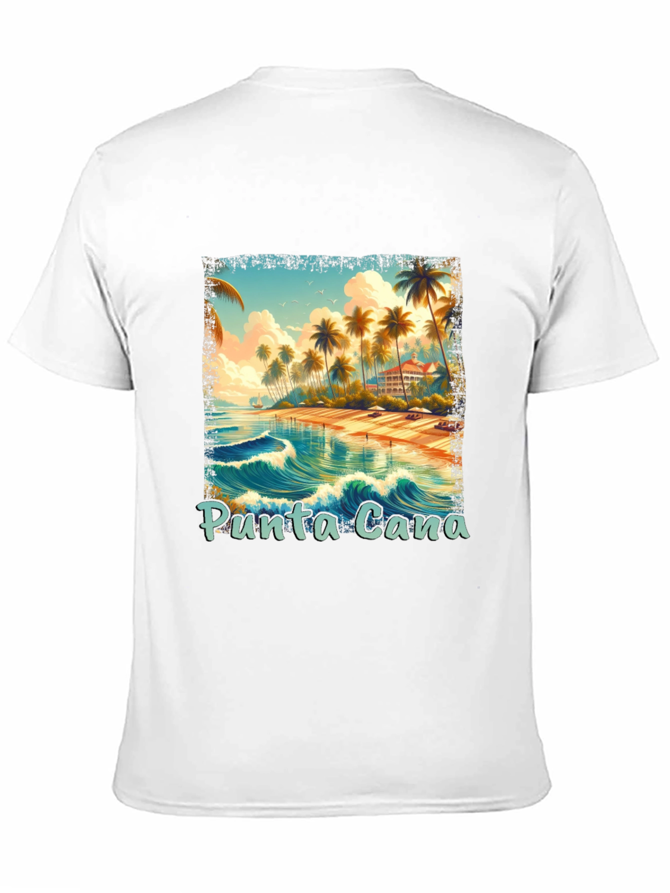 Punta Cana Beach Graphic T-Shirt