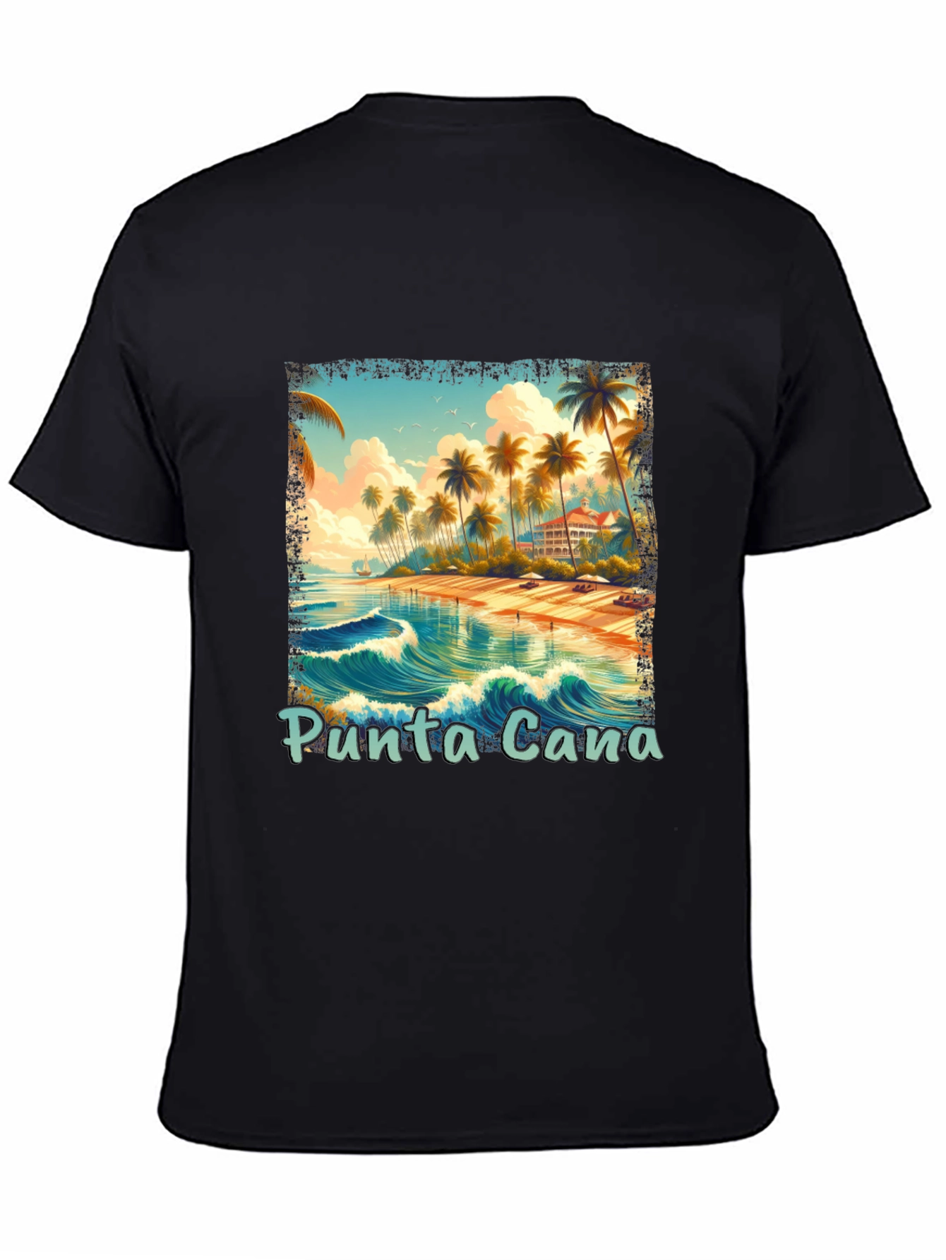 Punta Cana Beach Graphic T-Shirt