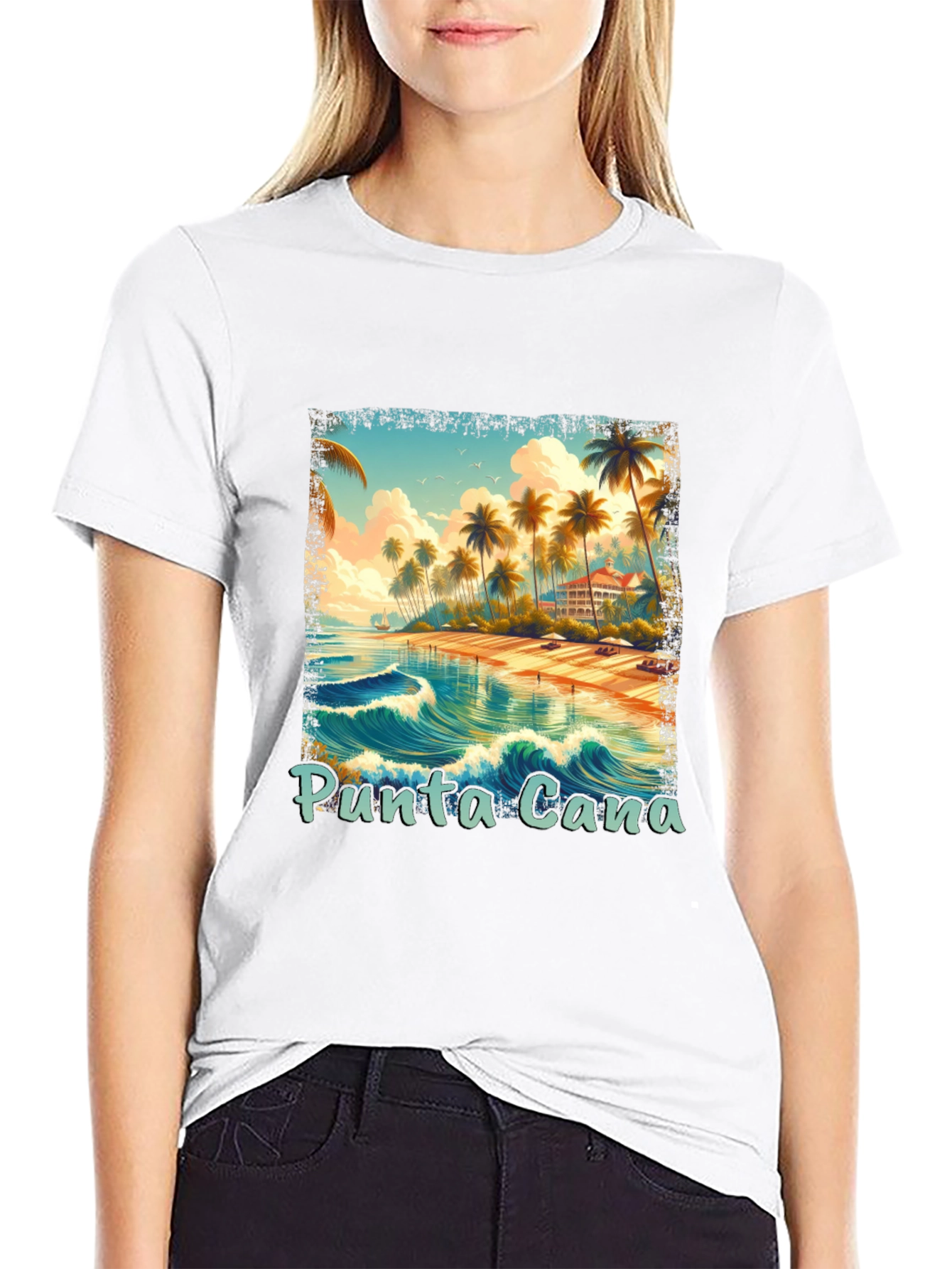 Punta Cana Beach Graphic T-Shirt