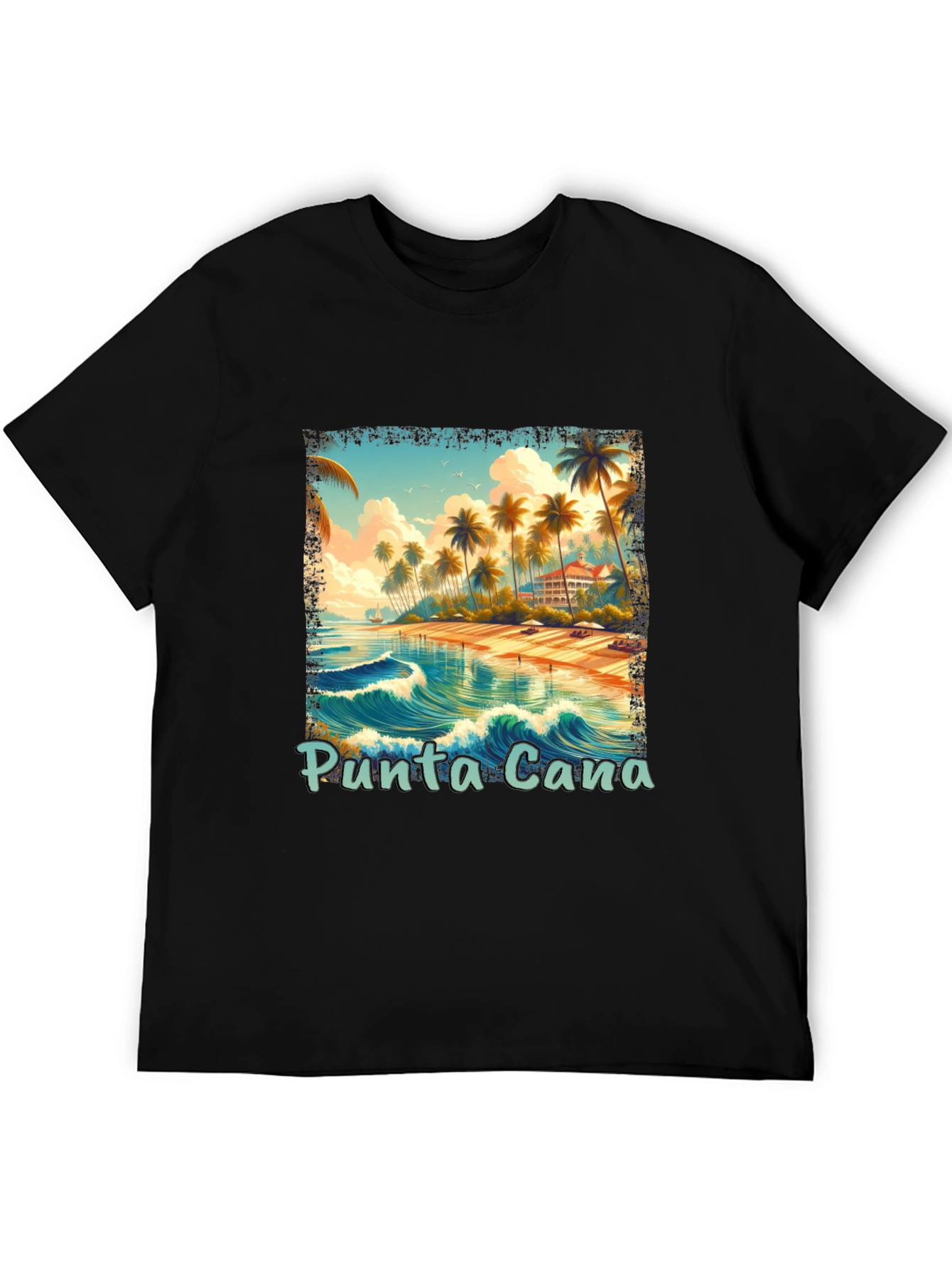 Punta Cana Beach Graphic T-Shirt
