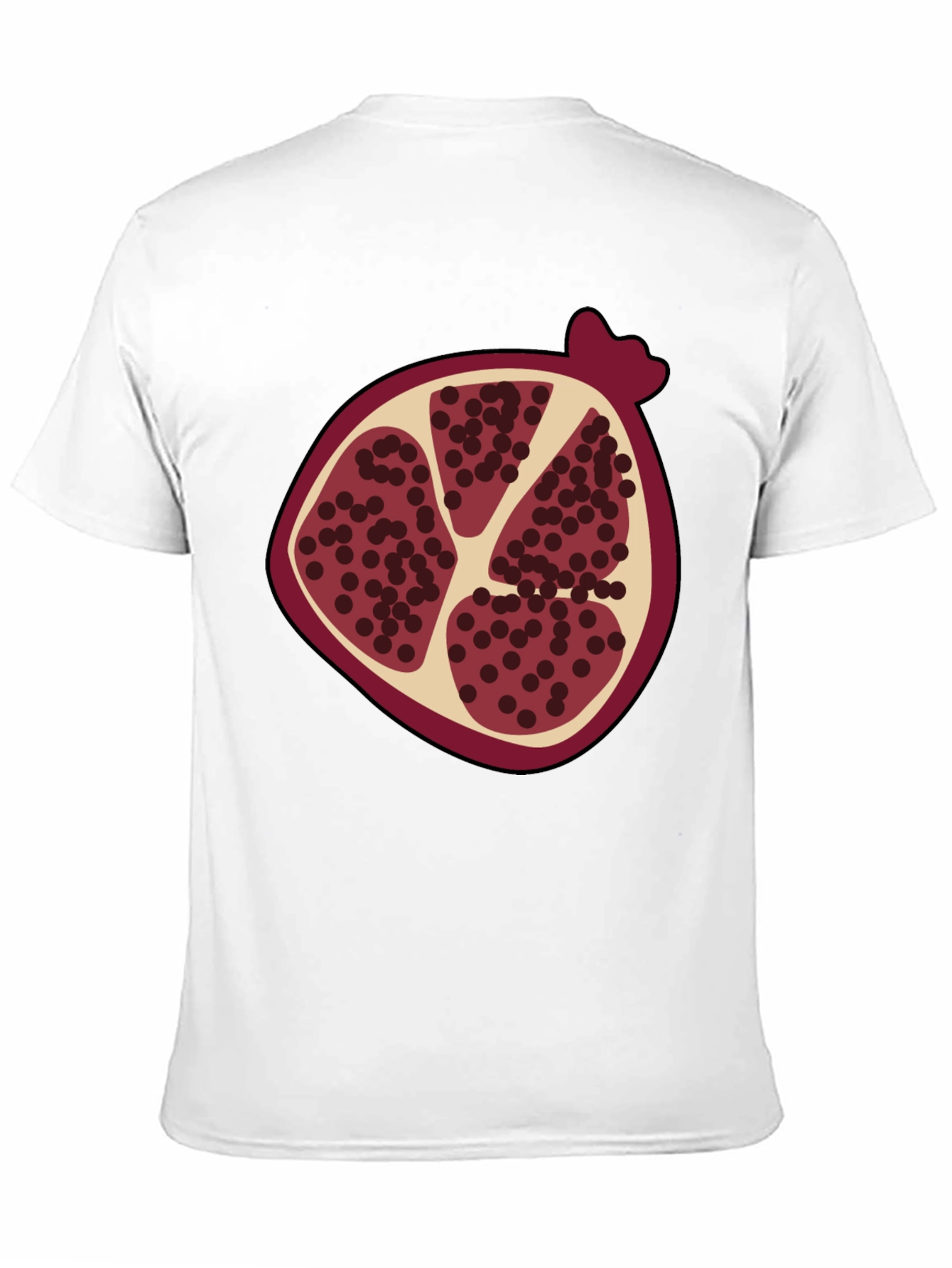 Pomegranate Graphic Tee - Stylish Fruit Design