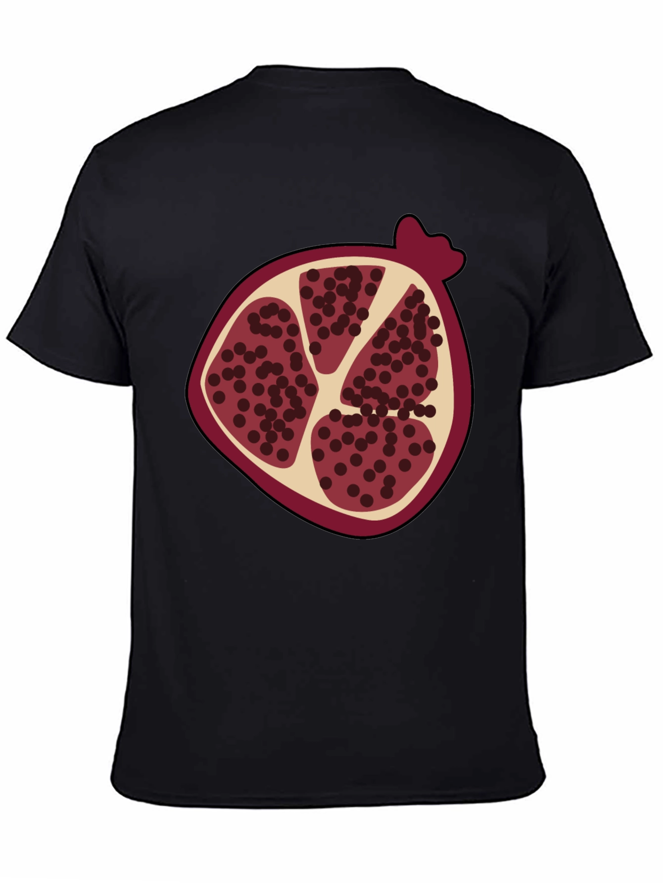 Pomegranate Graphic Tee - Stylish Fruit Design