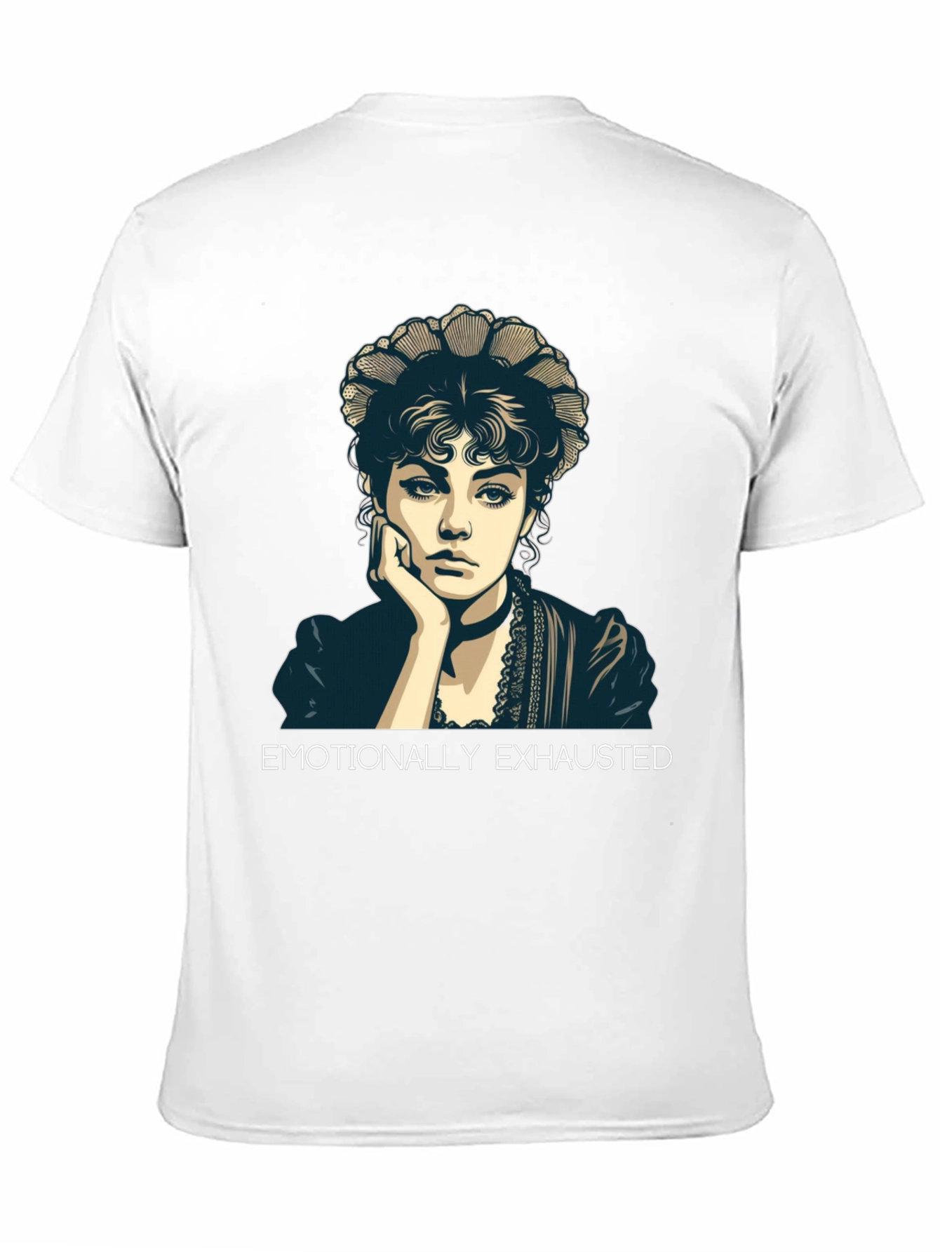 Emotionally Exhausted Portrait T-Shirt
