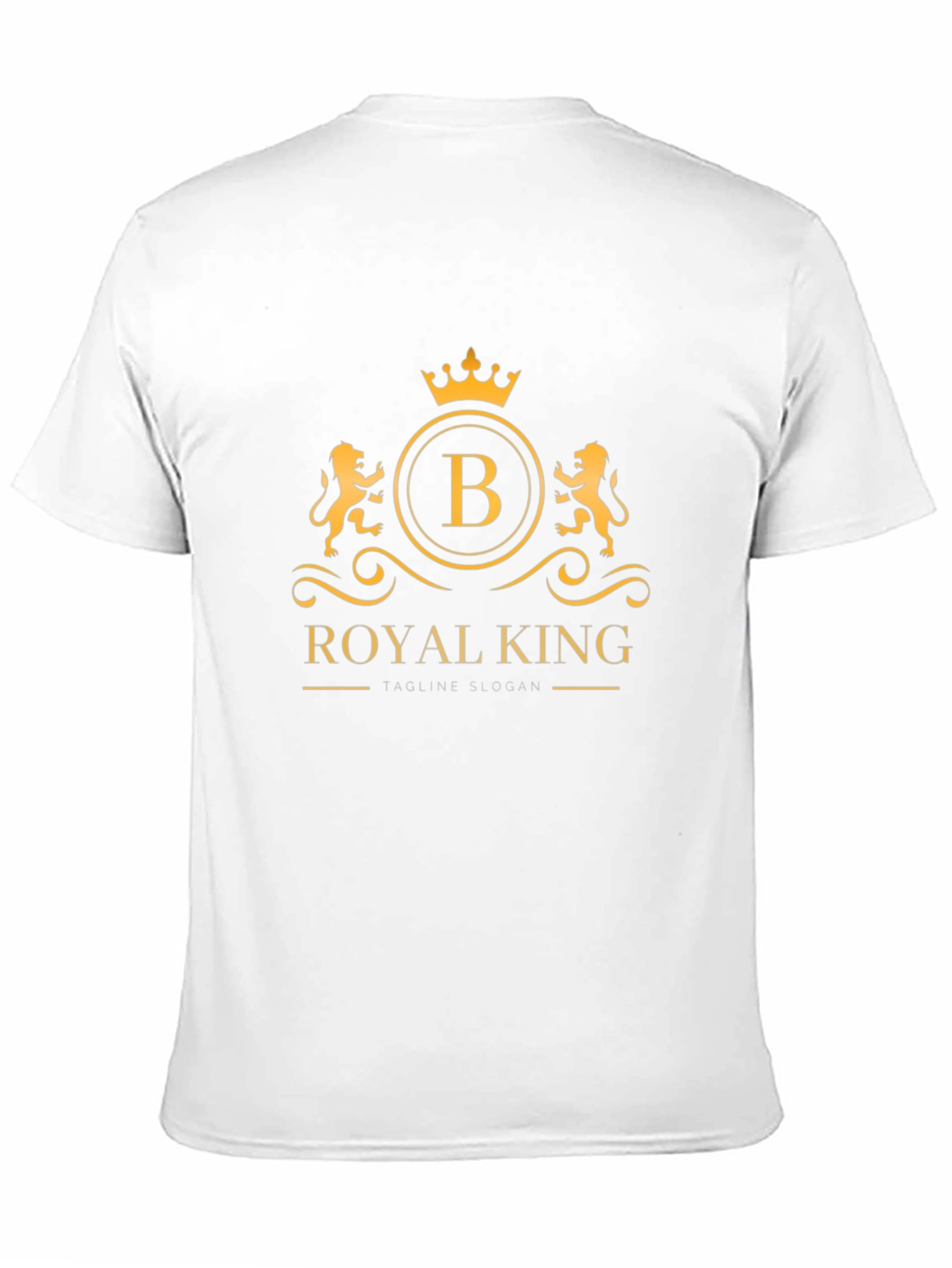Royal King Graphic Tee - Stylish Mens Black T-Shirt