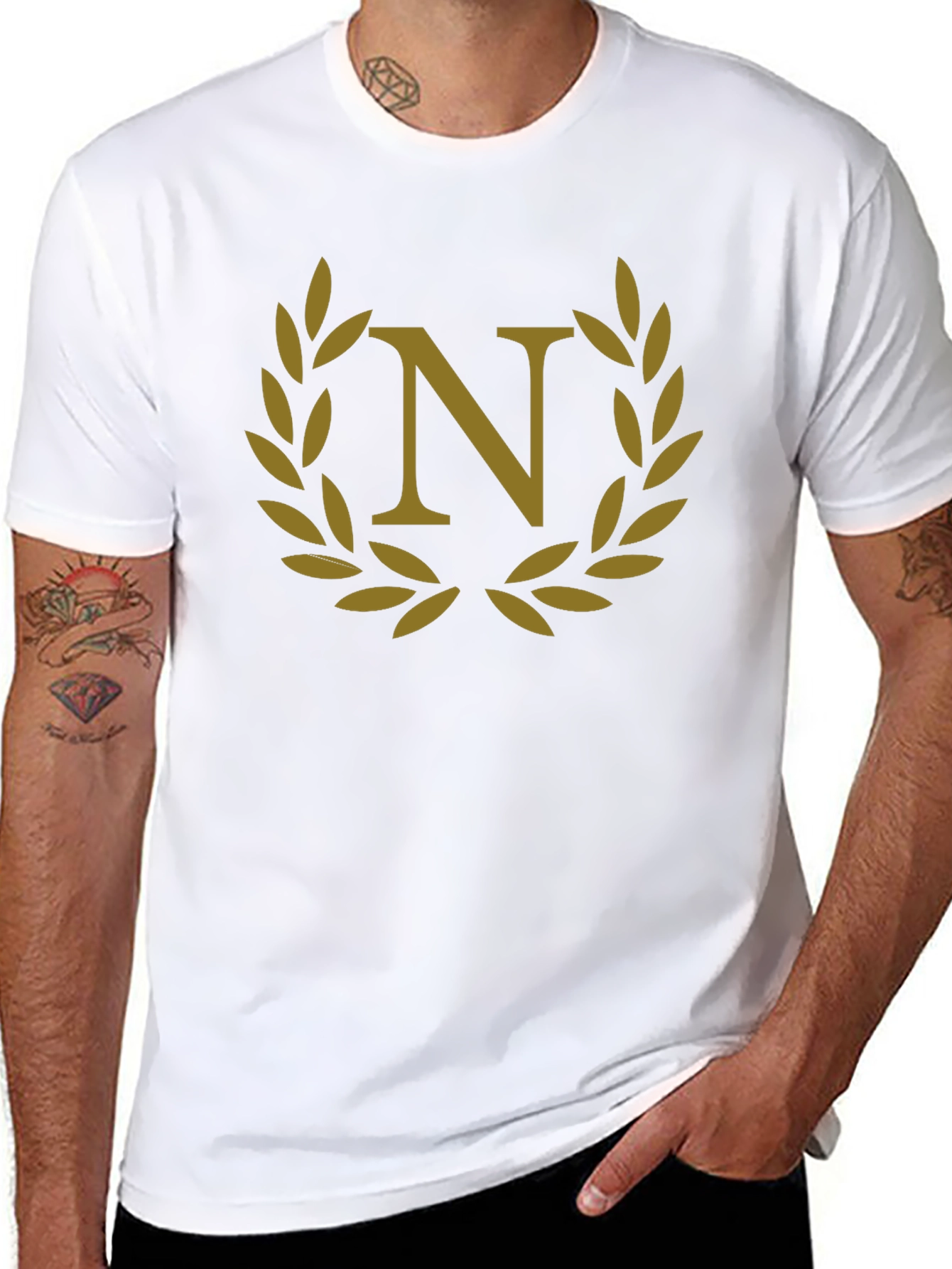 Emblem N Black T-Shirt