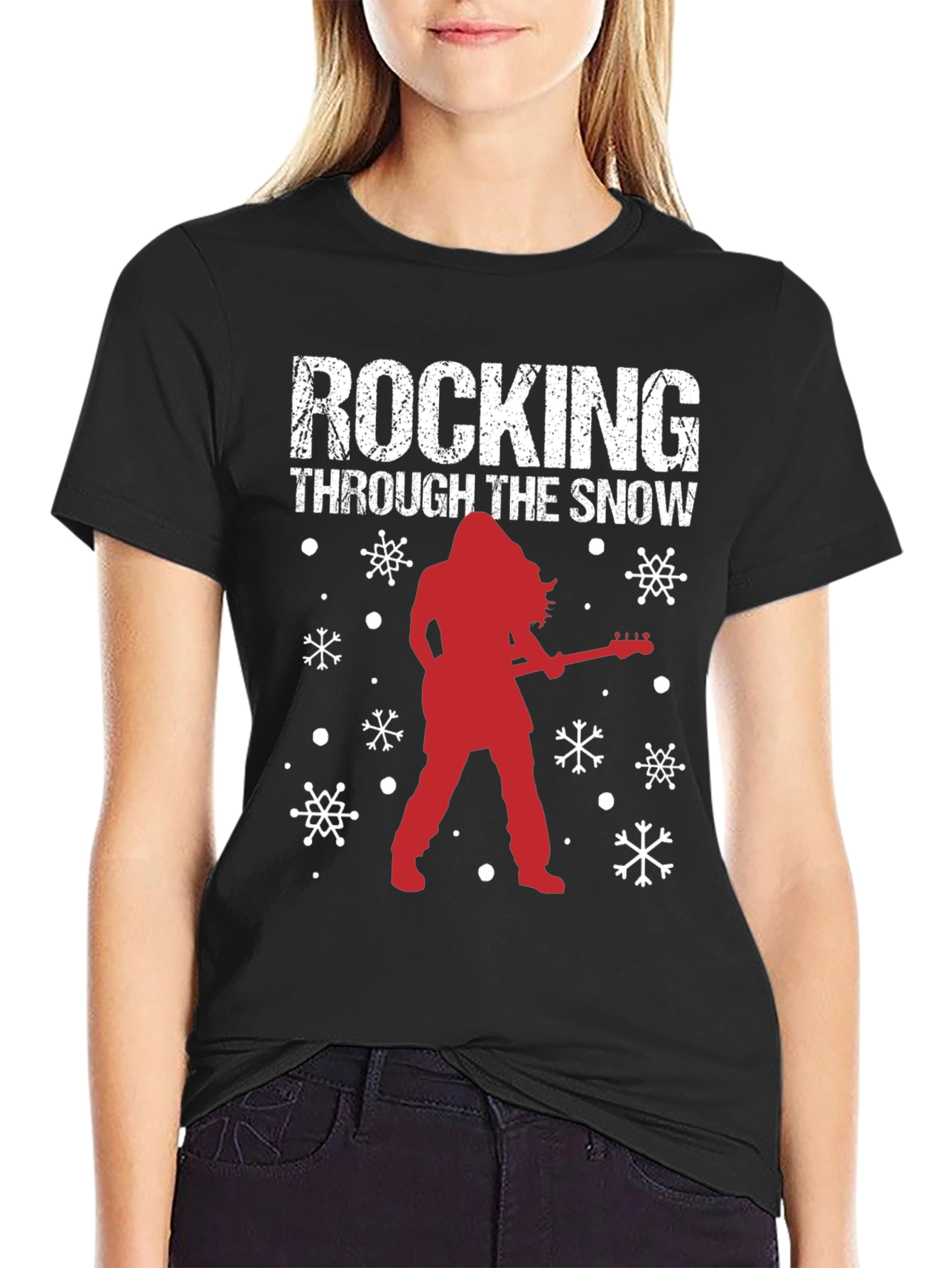 Rocking Through The Snow Graphic Tee