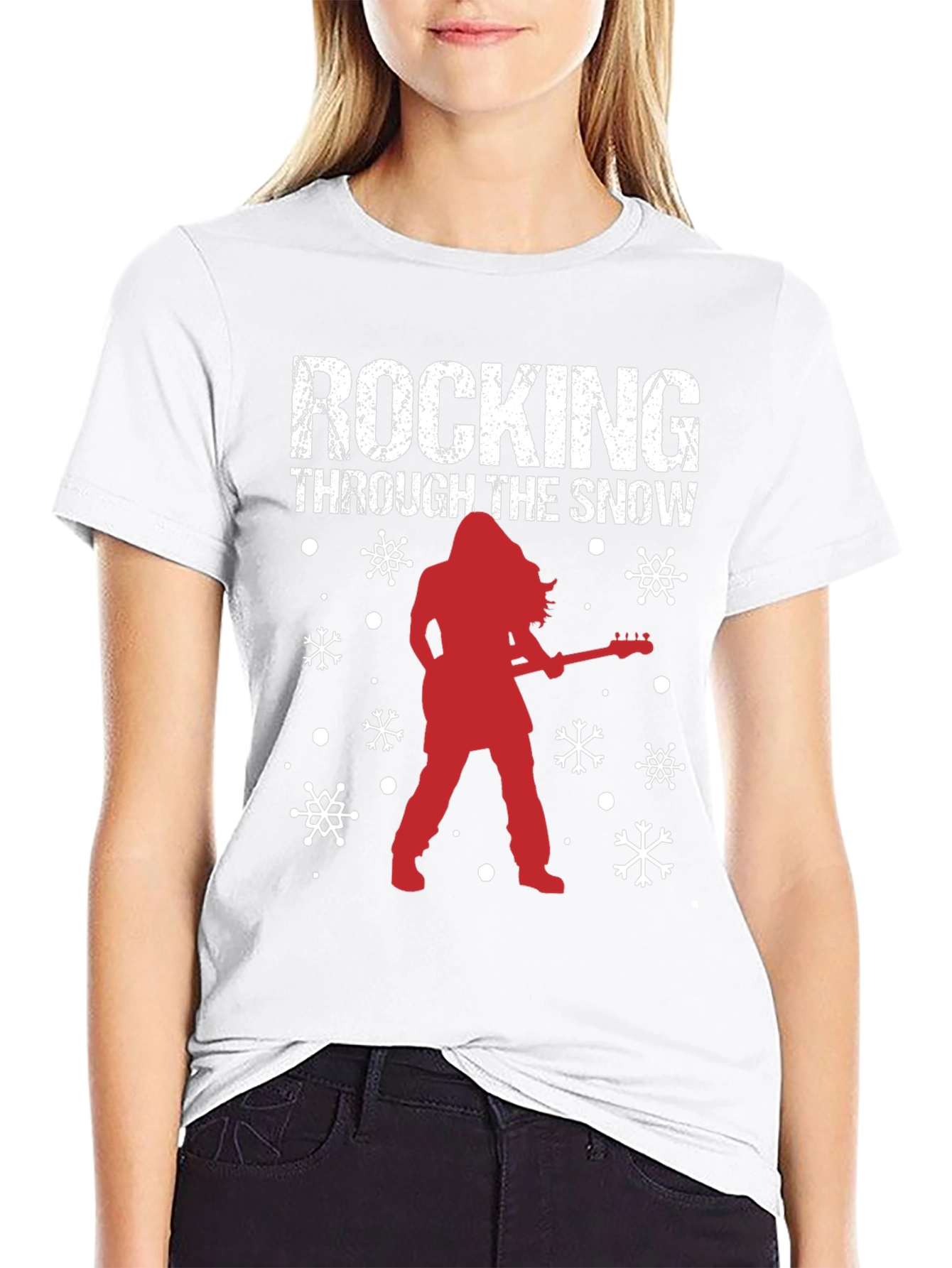 Rocking Through The Snow Graphic Tee