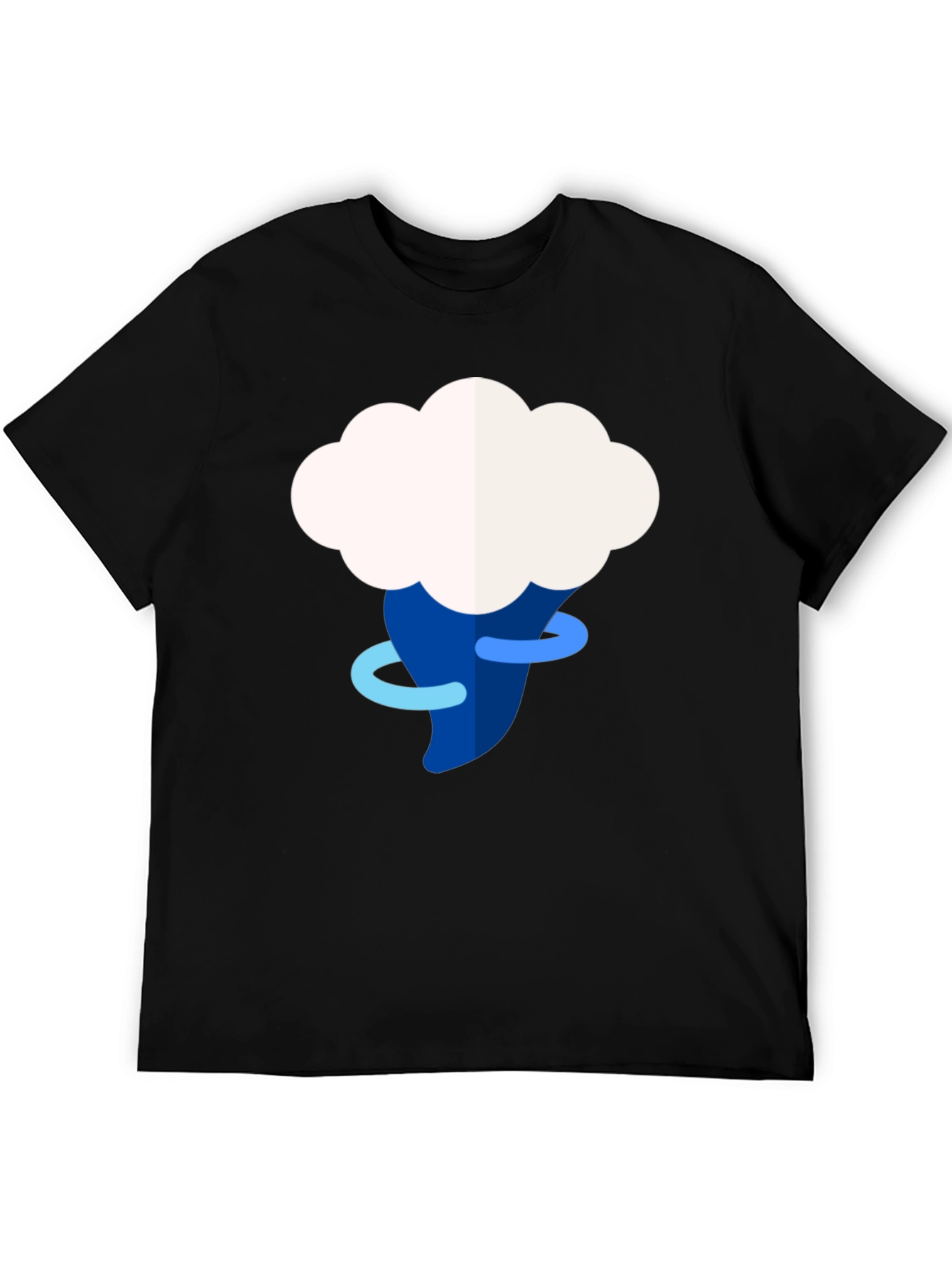 Weather Cloud Tornado Graphic Tee - Mens