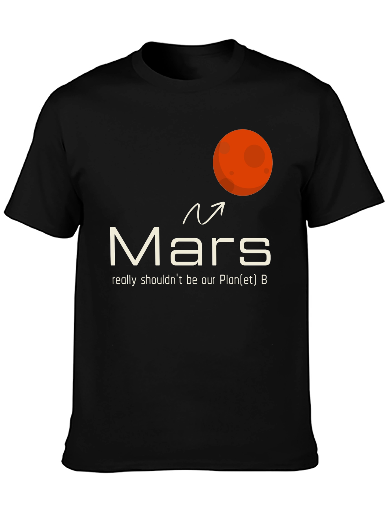 Mars Plan B Graphic T-Shirt