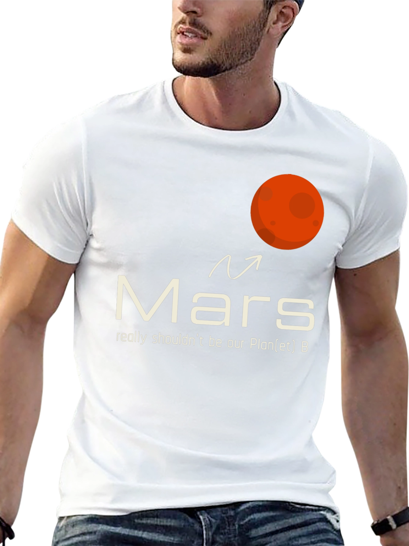 Mars Plan B Graphic T-Shirt
