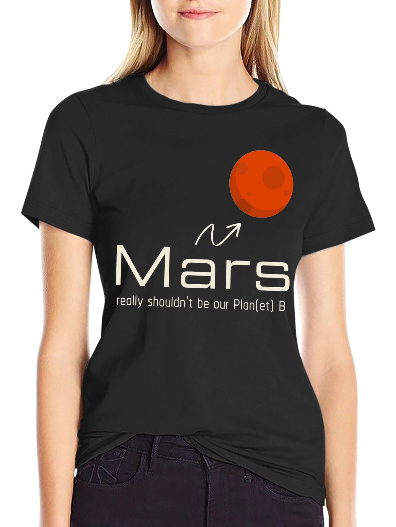 Mars Plan B Graphic T-Shirt