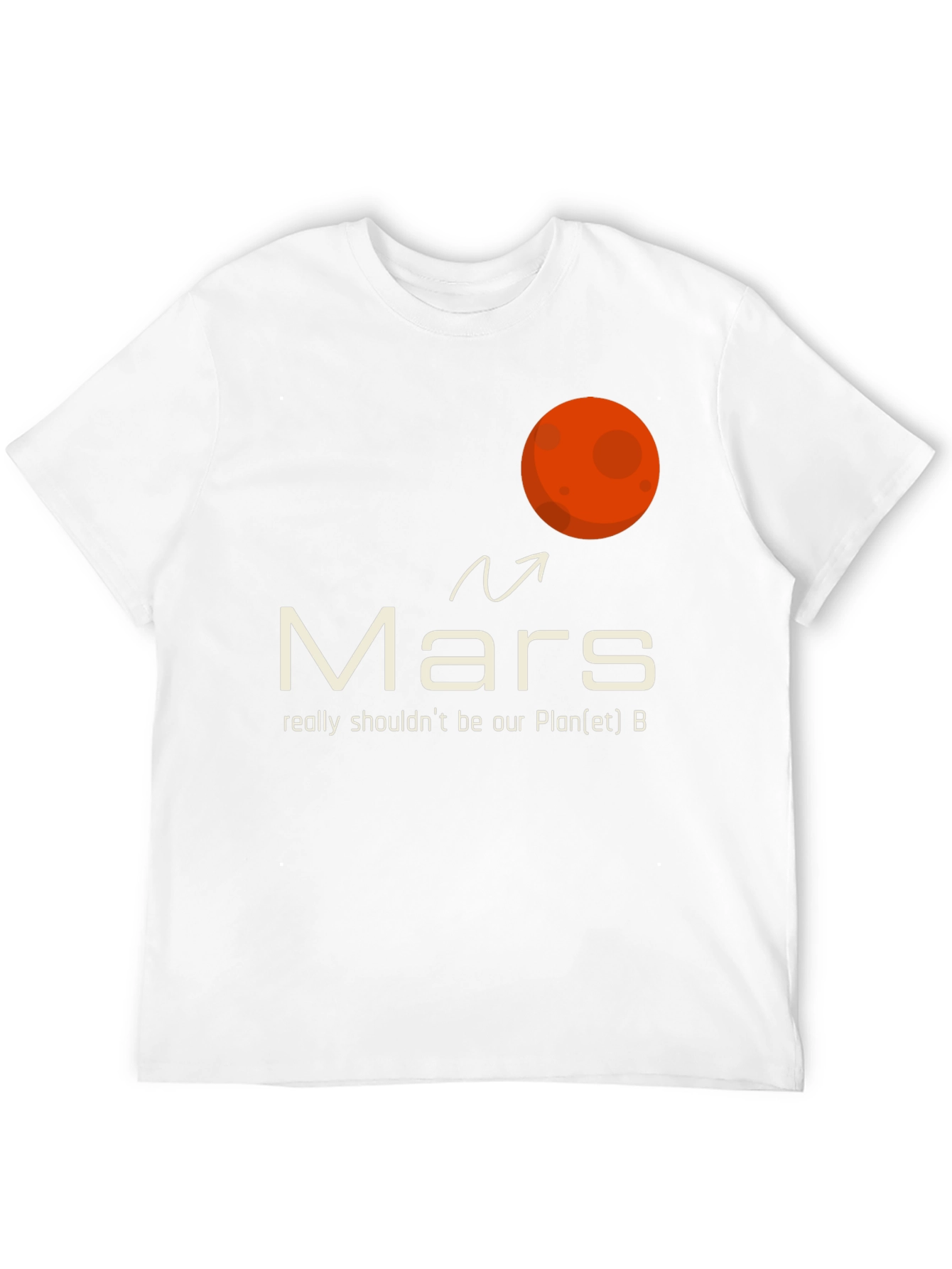 Mars Plan B Graphic T-Shirt