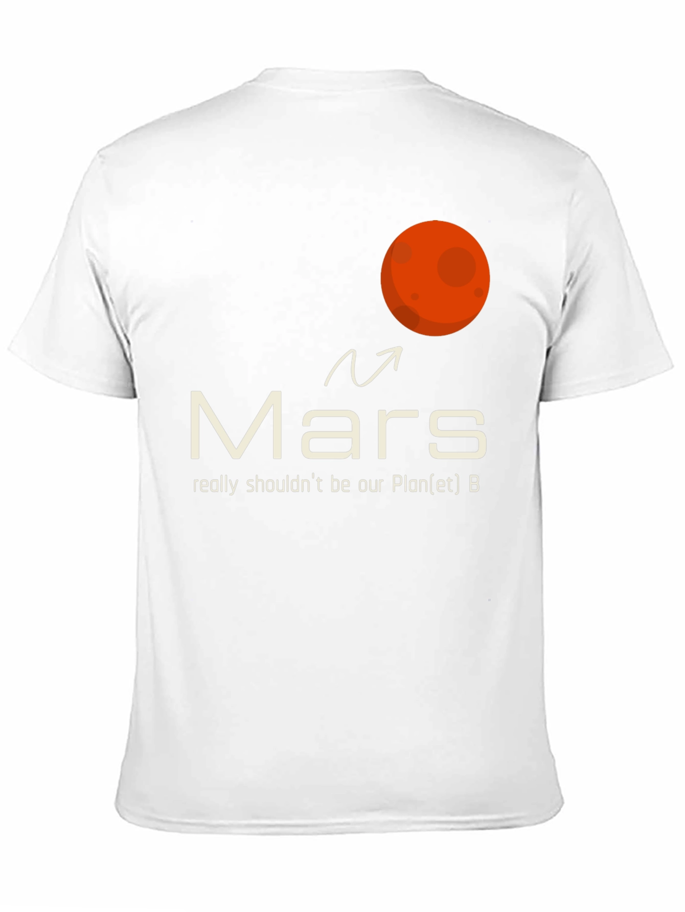Mars Plan B Graphic T-Shirt
