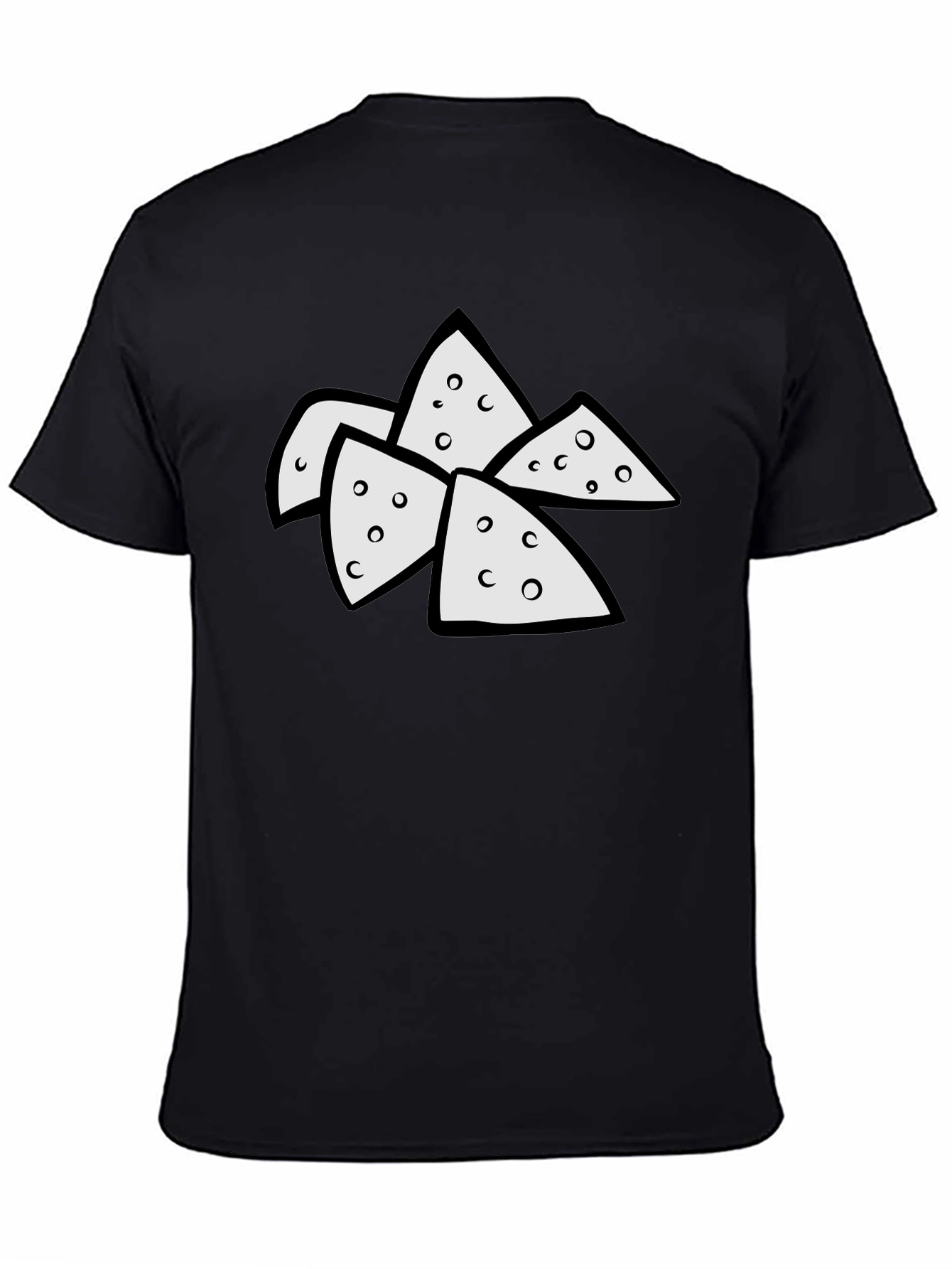 Novelty Nacho Cheese Lover Graphic T-Shirt