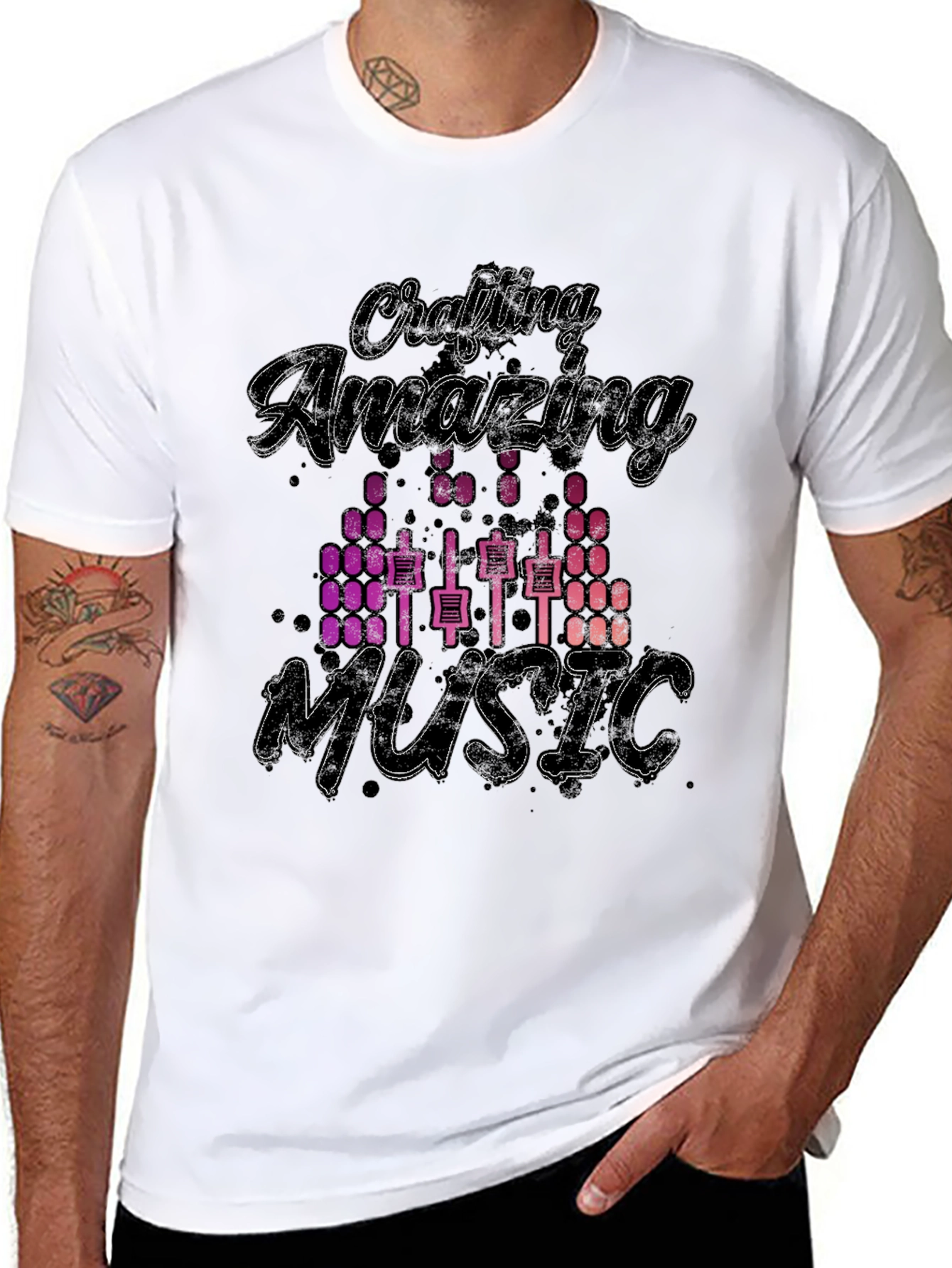 Crafting Amazing Music Graphic T-Shirt