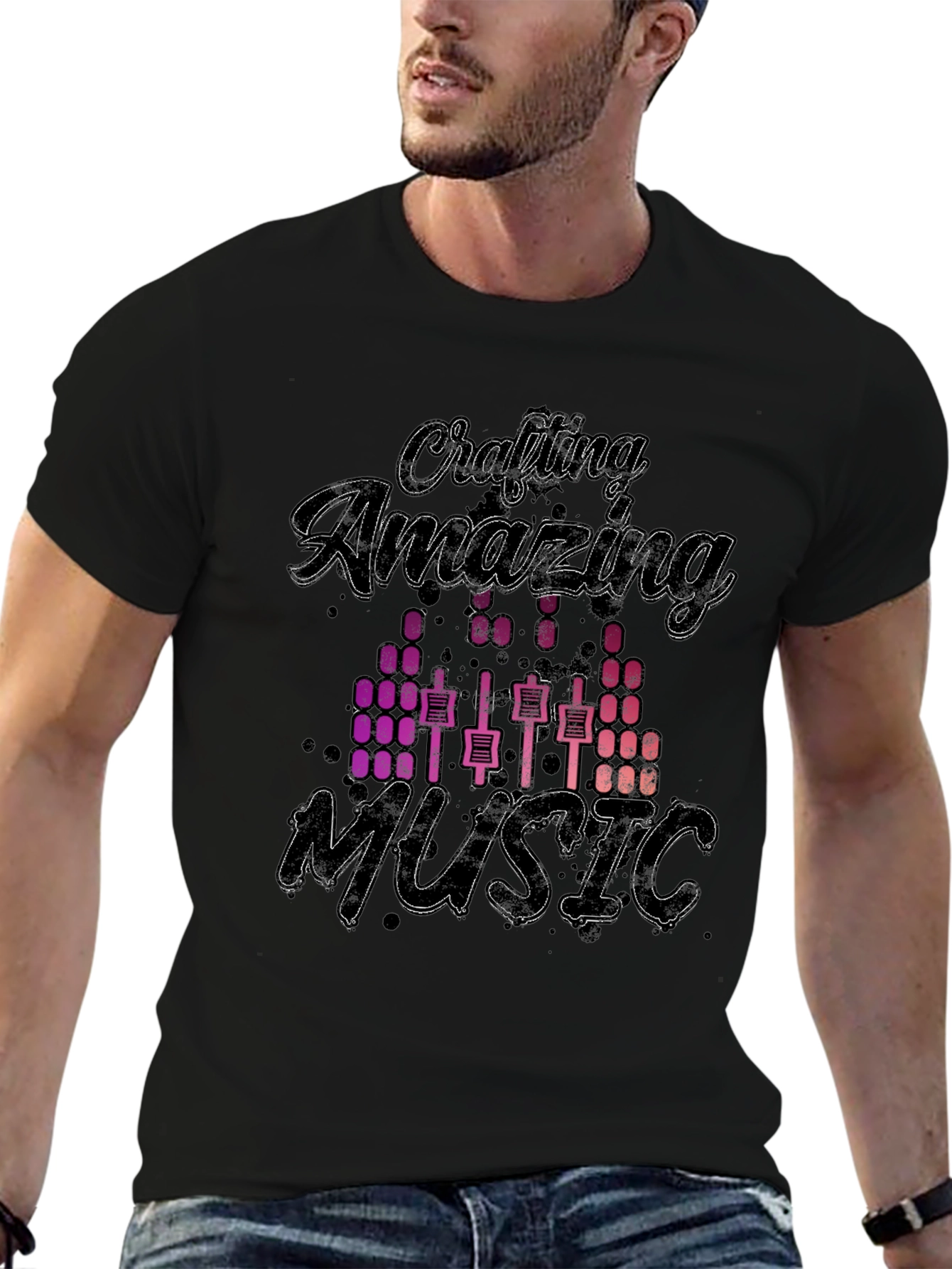 Crafting Amazing Music Graphic T-Shirt