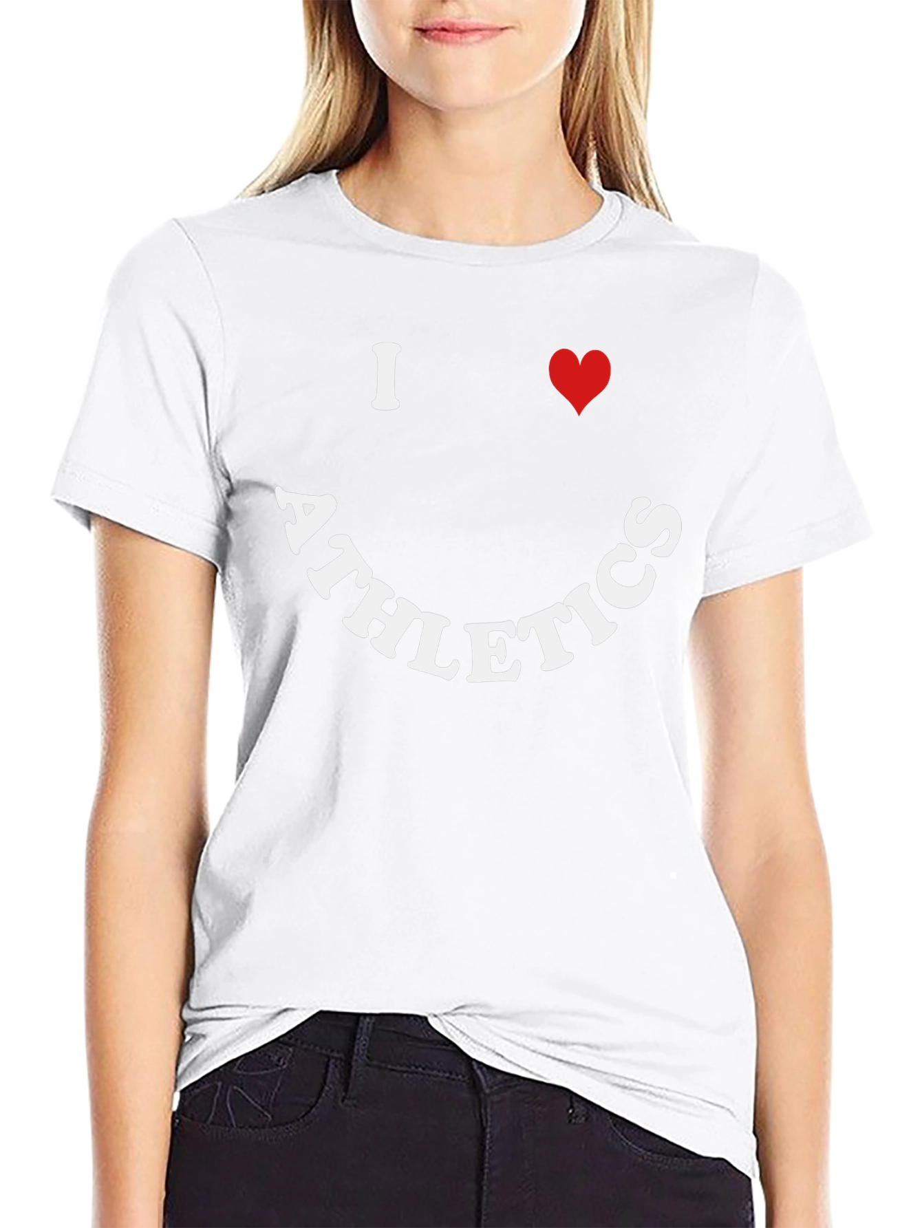 I Heart Athletics Graphic Tee - Black