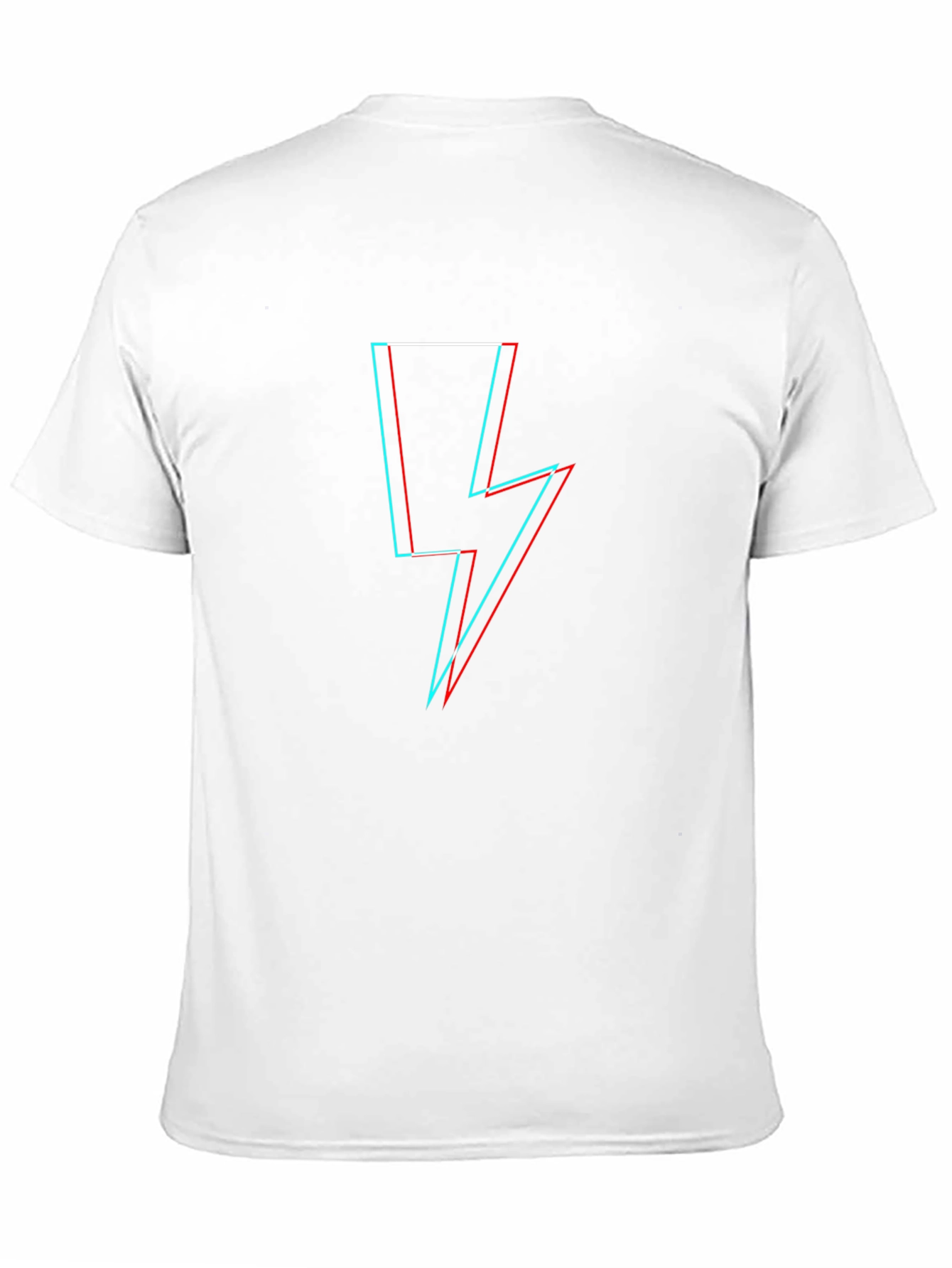 Lightning Bolt Graphic Tee - Cool Retro Design