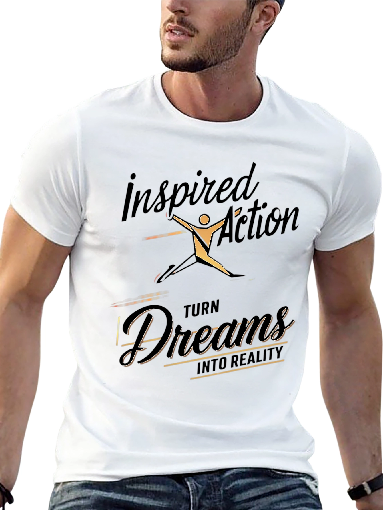 Inspired Action Graphic Tee