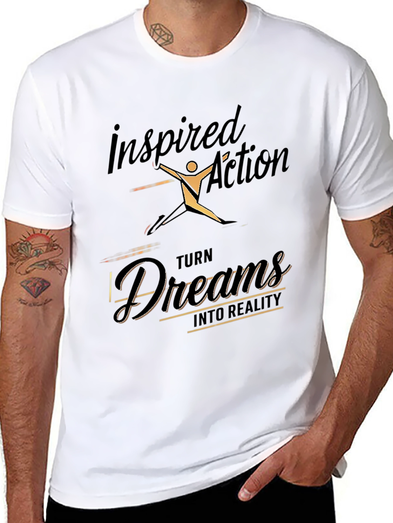 Inspired Action Graphic Tee